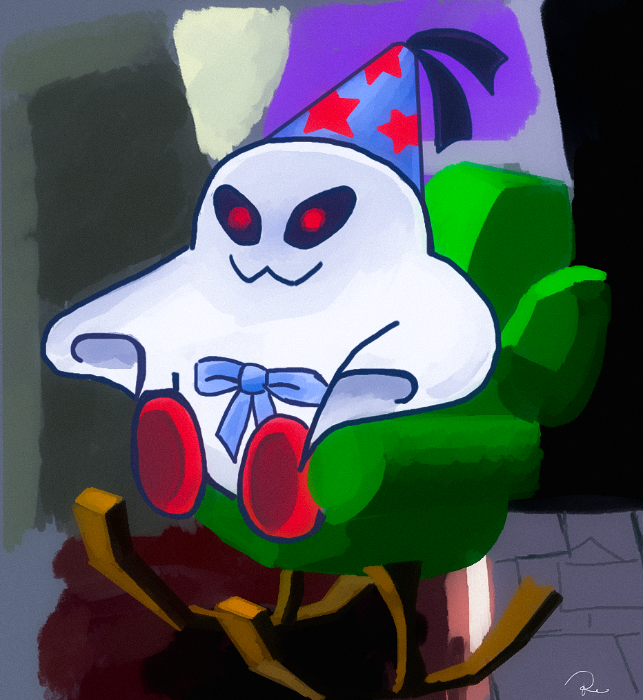Dooplis from Paper Mario TTYD (Made in Clipstudio Paint)