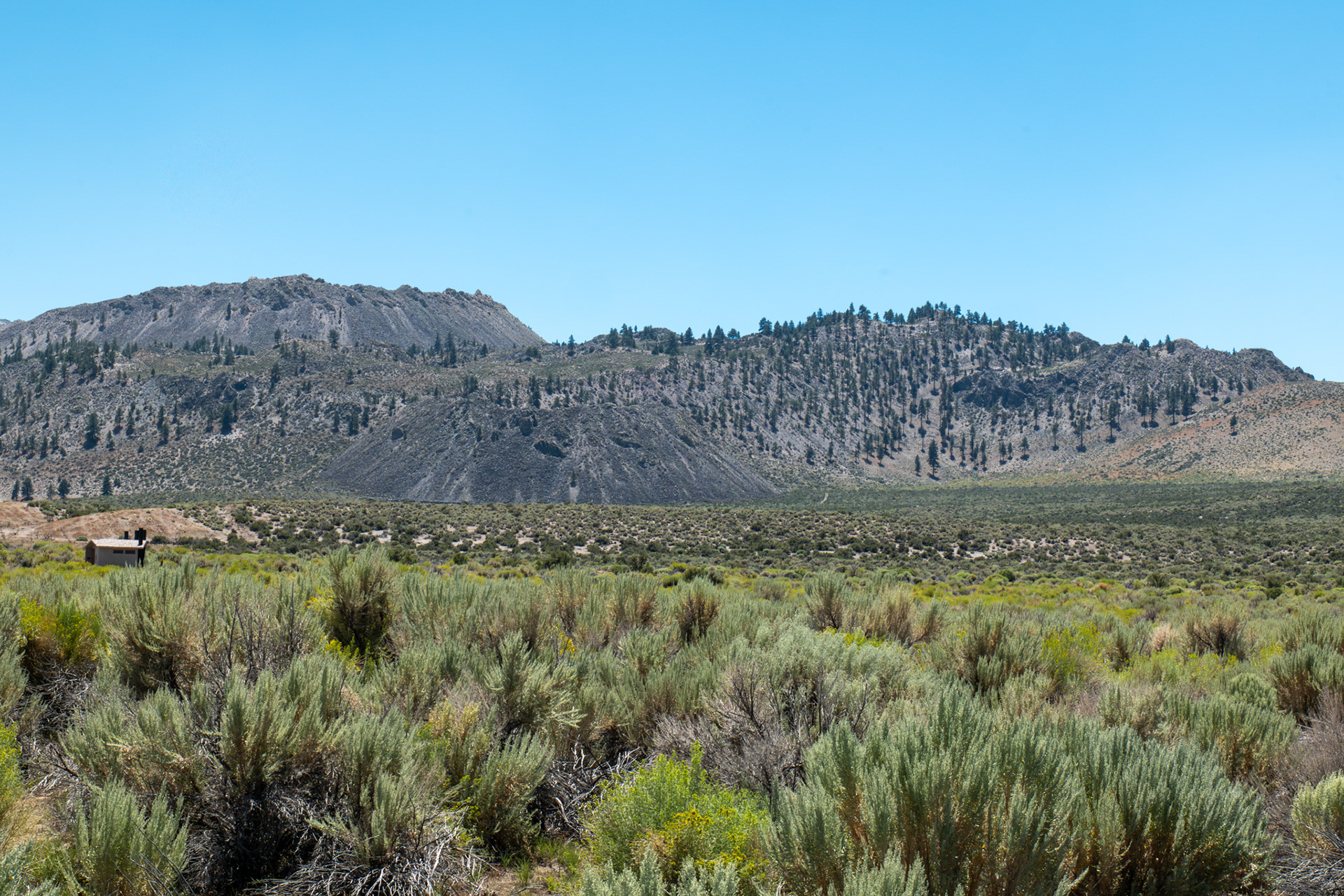 One of the many lava domes dotting the area
