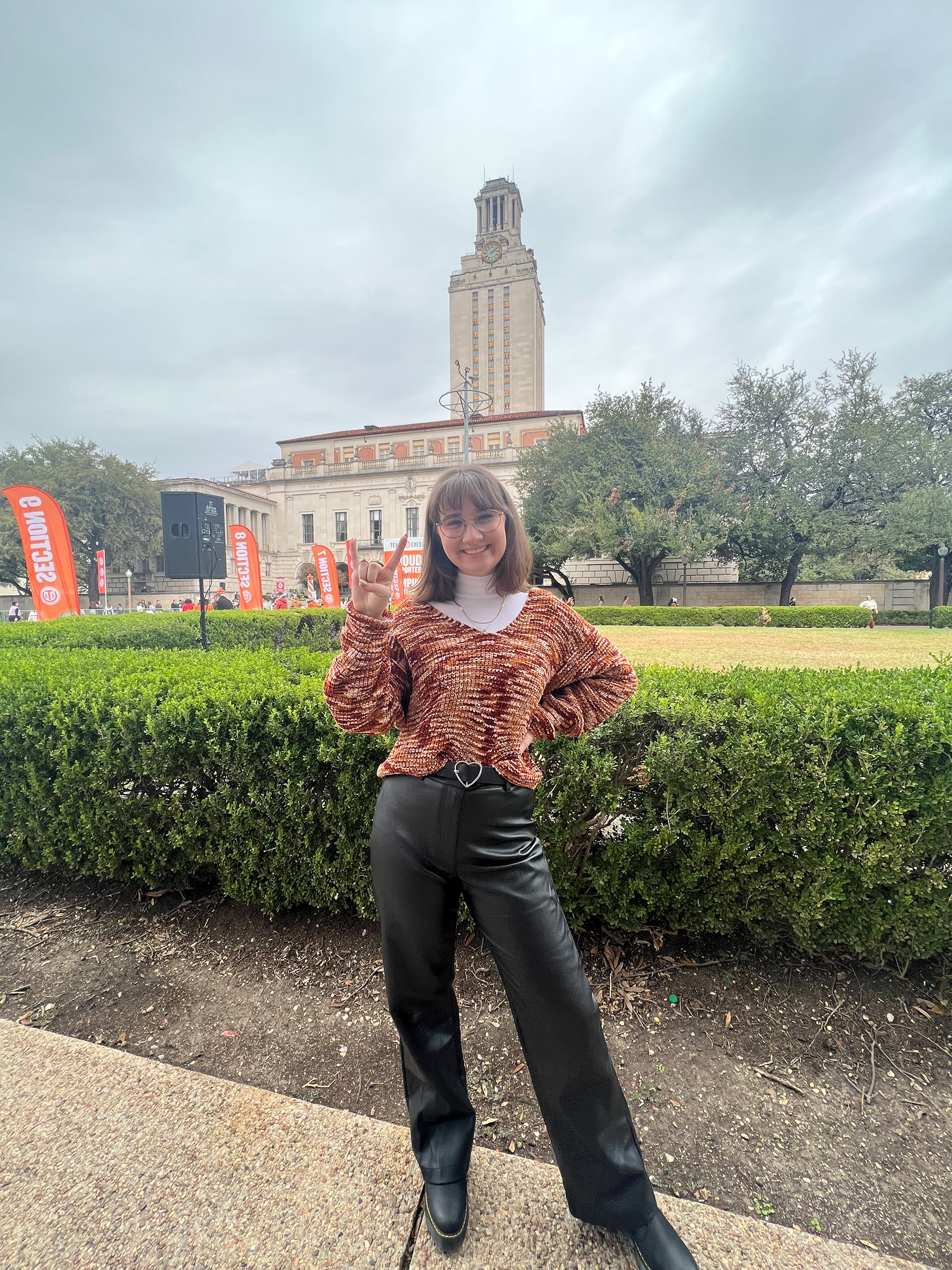 Getting my UT ring!!