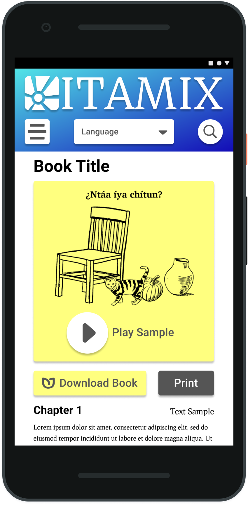 Single Book Page