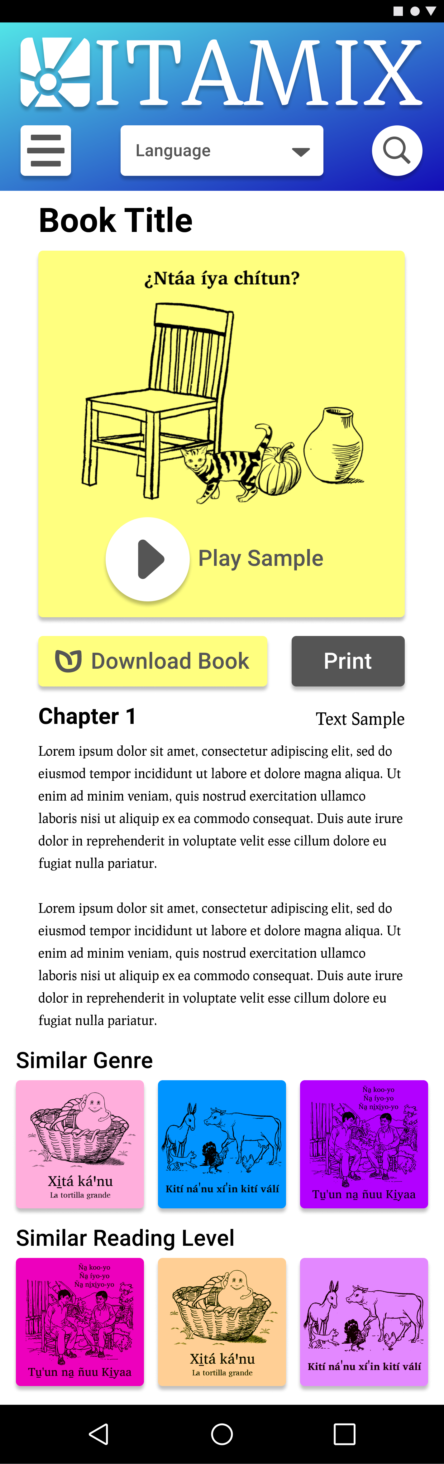 Book Page Single Book