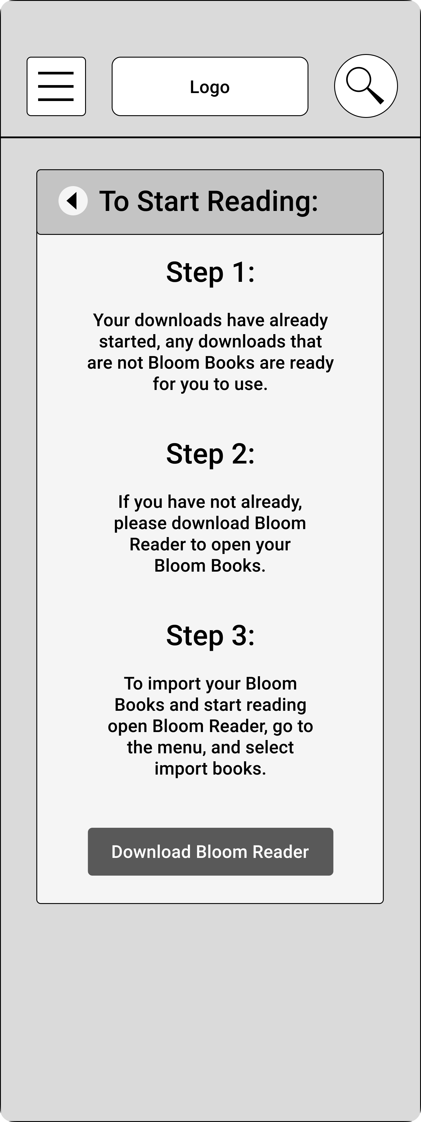 Steps to Download E-Reader
