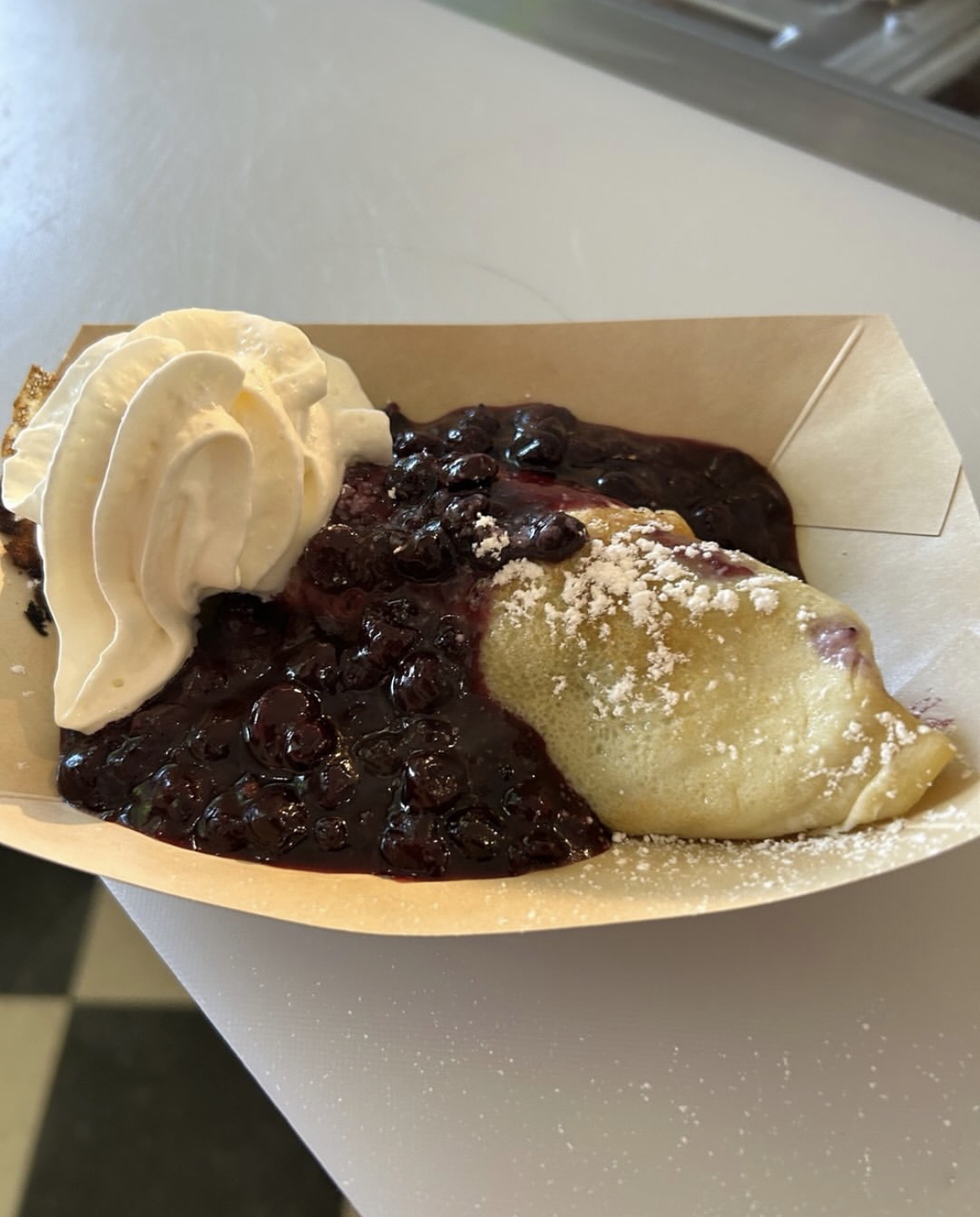 Wild Blueberries with Cointreau