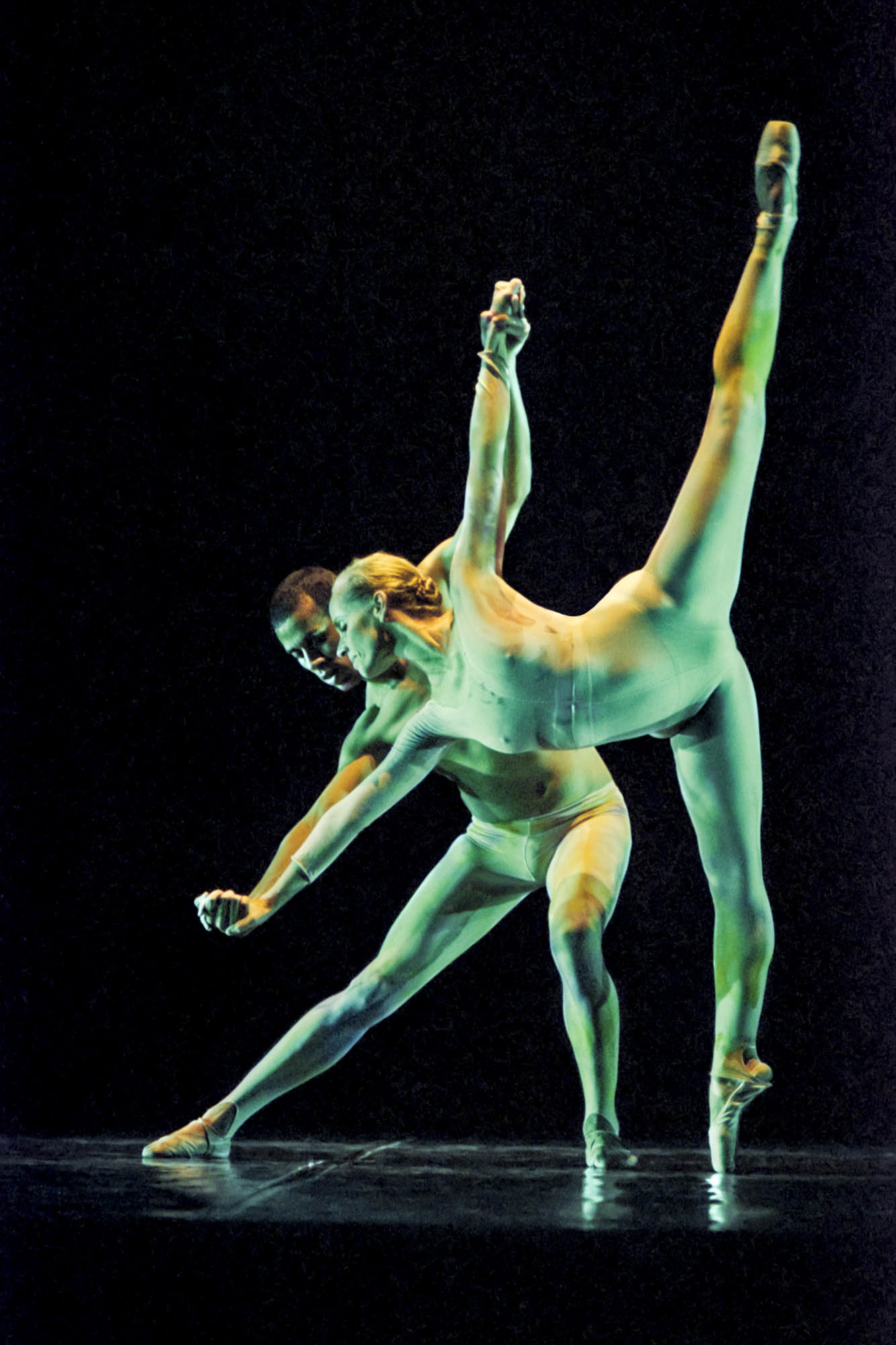 Barbara Rey e Flávio Vargas Quanta / Voga Cia de Dança - 2003 / VENDIDO / R$ 1.000,00 sem moldura