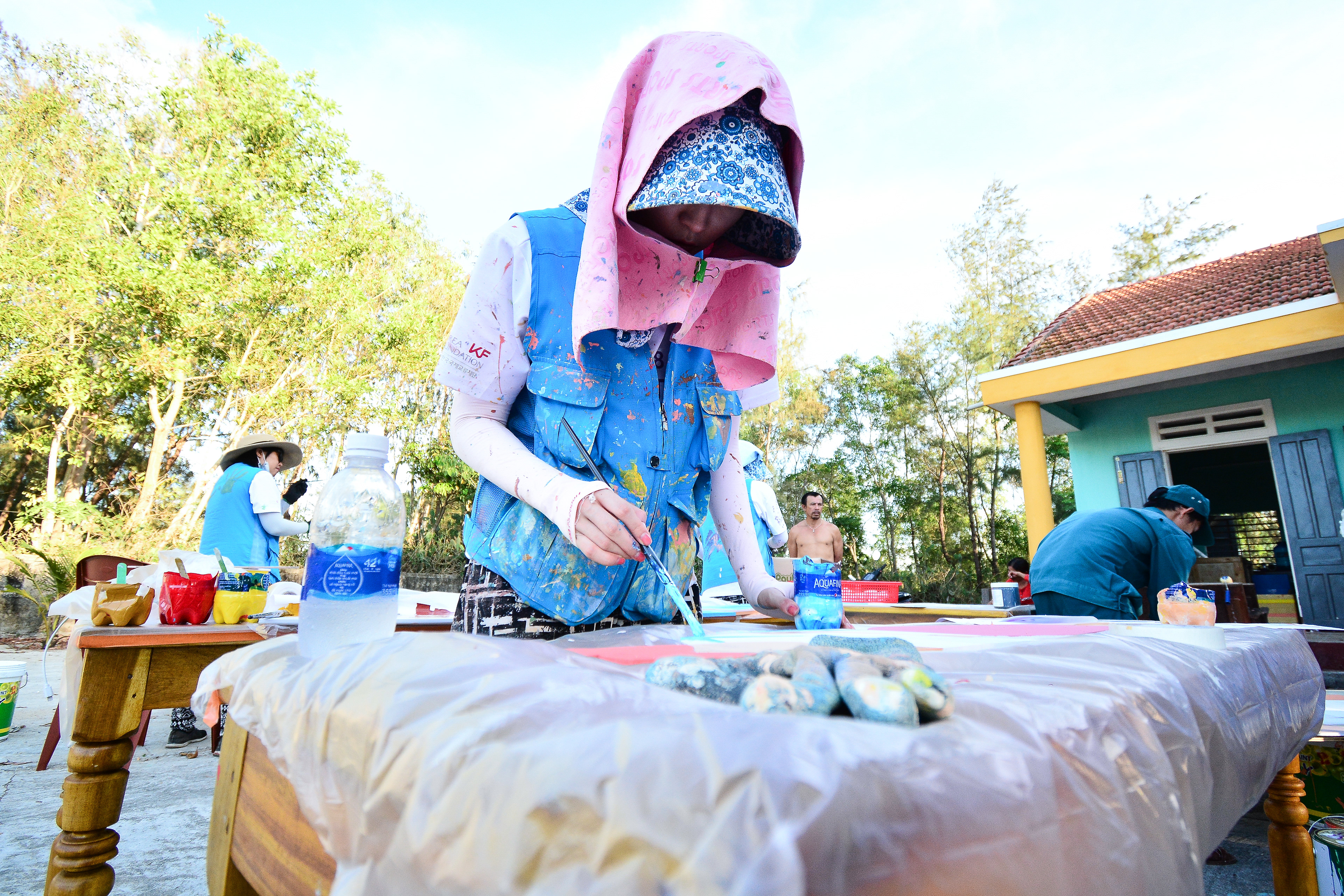 Làng Bích Họa Tam Thanh - Tam Thanh Mural Village