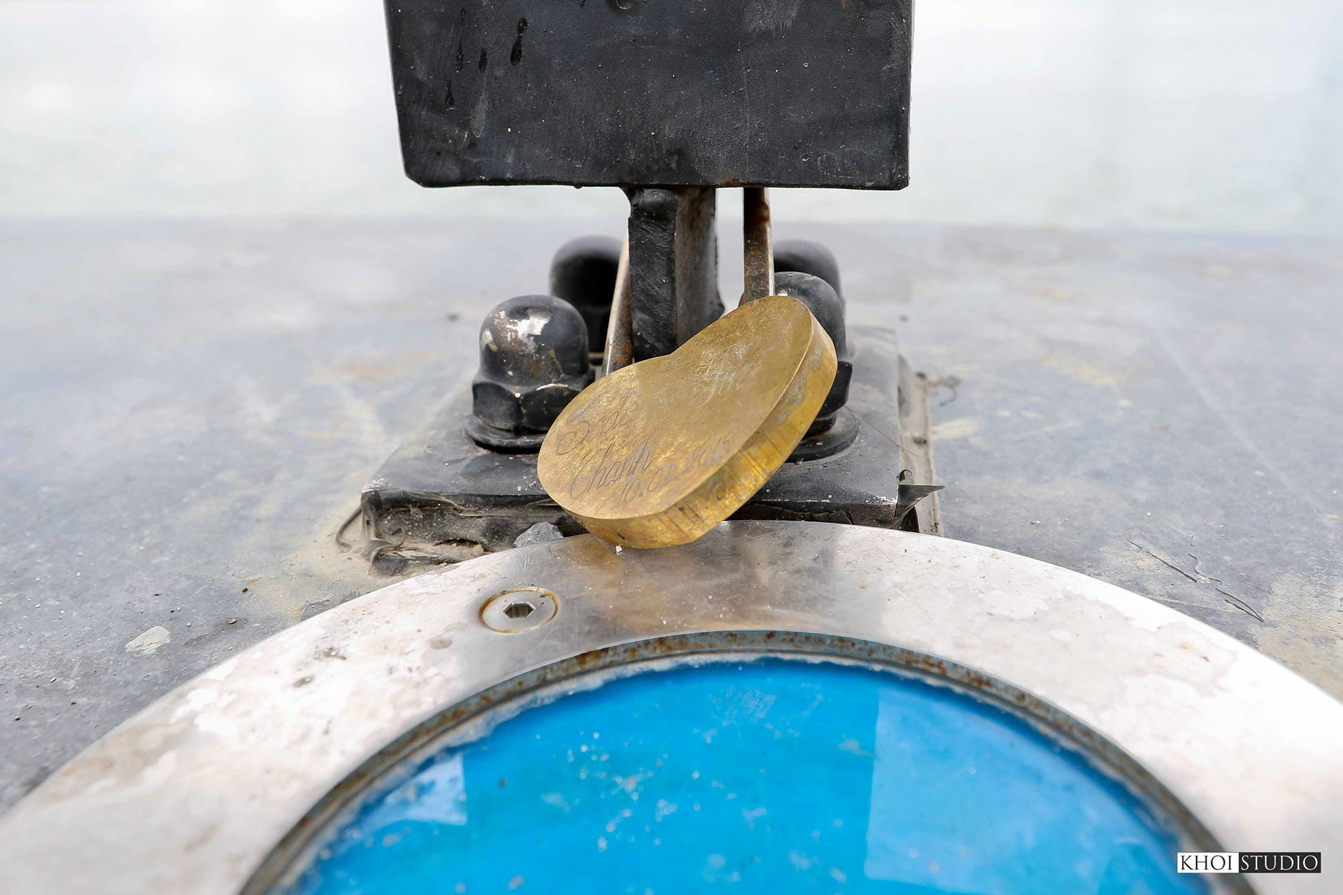 Love Lock Bridge in Da Nang, Vietnam