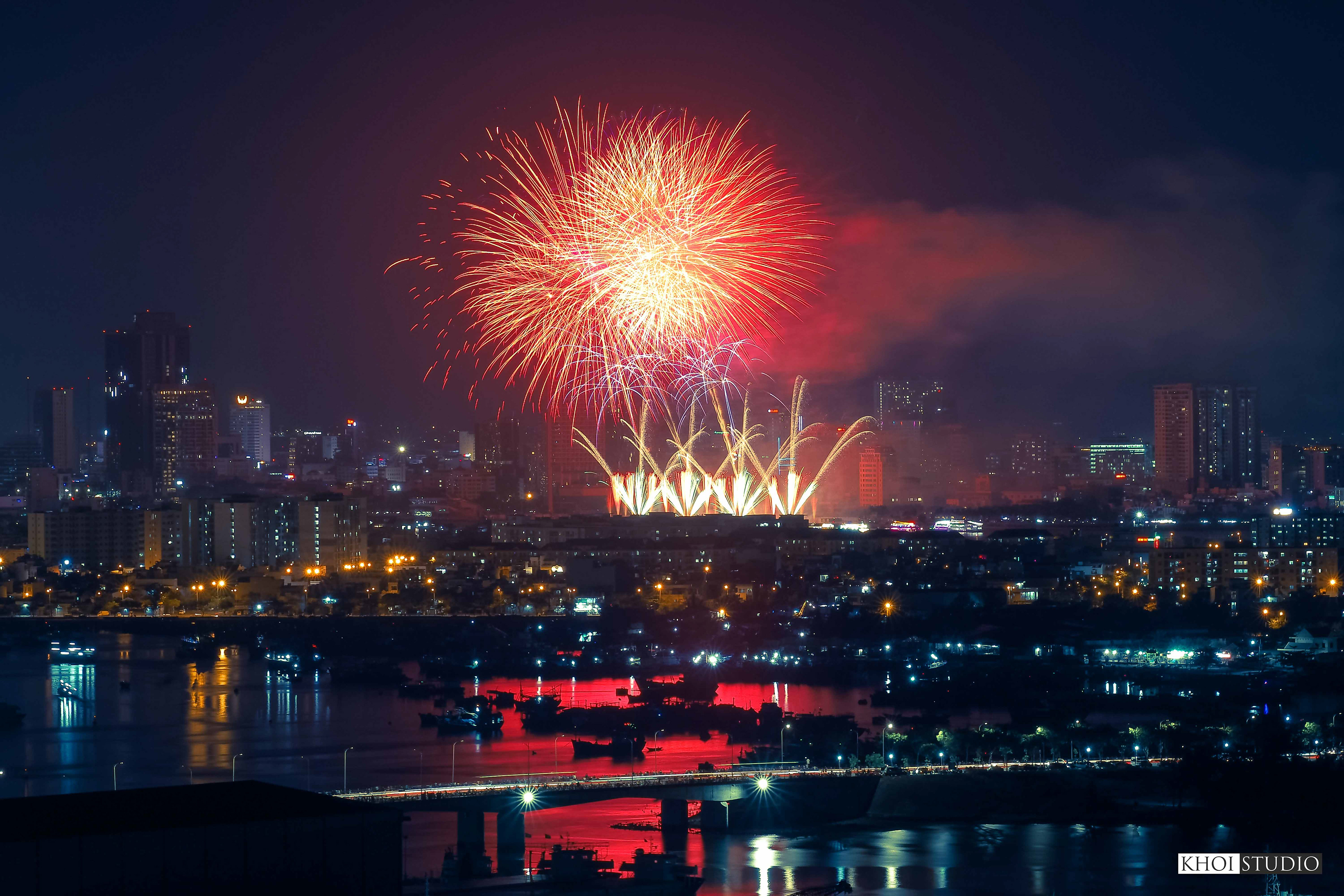 Da Nang International Fireworks Festival | View from Son Tra mountain