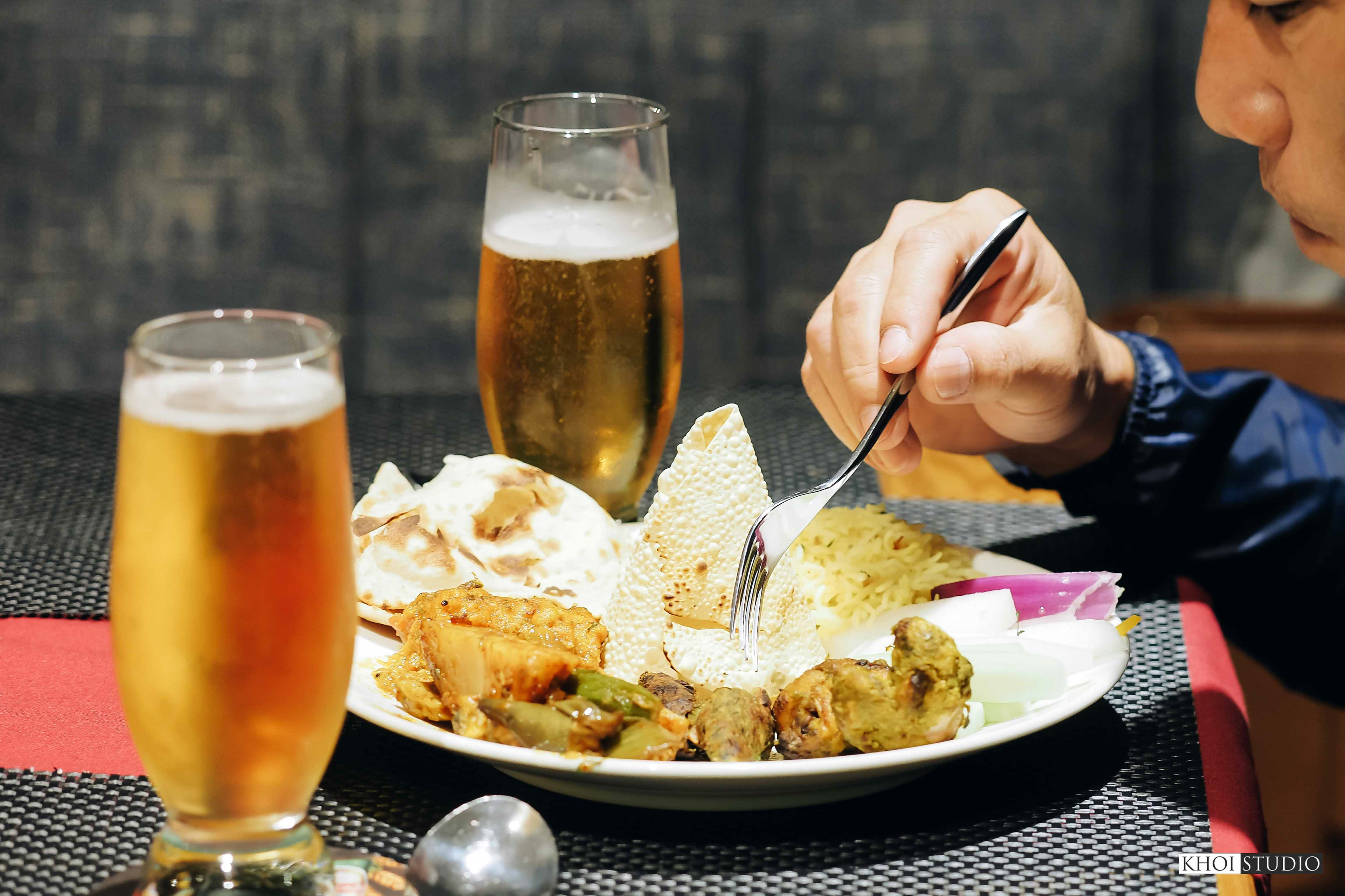 Indian restaurant photography service in Da Nang - Benaras restaurant branch in Da Nang