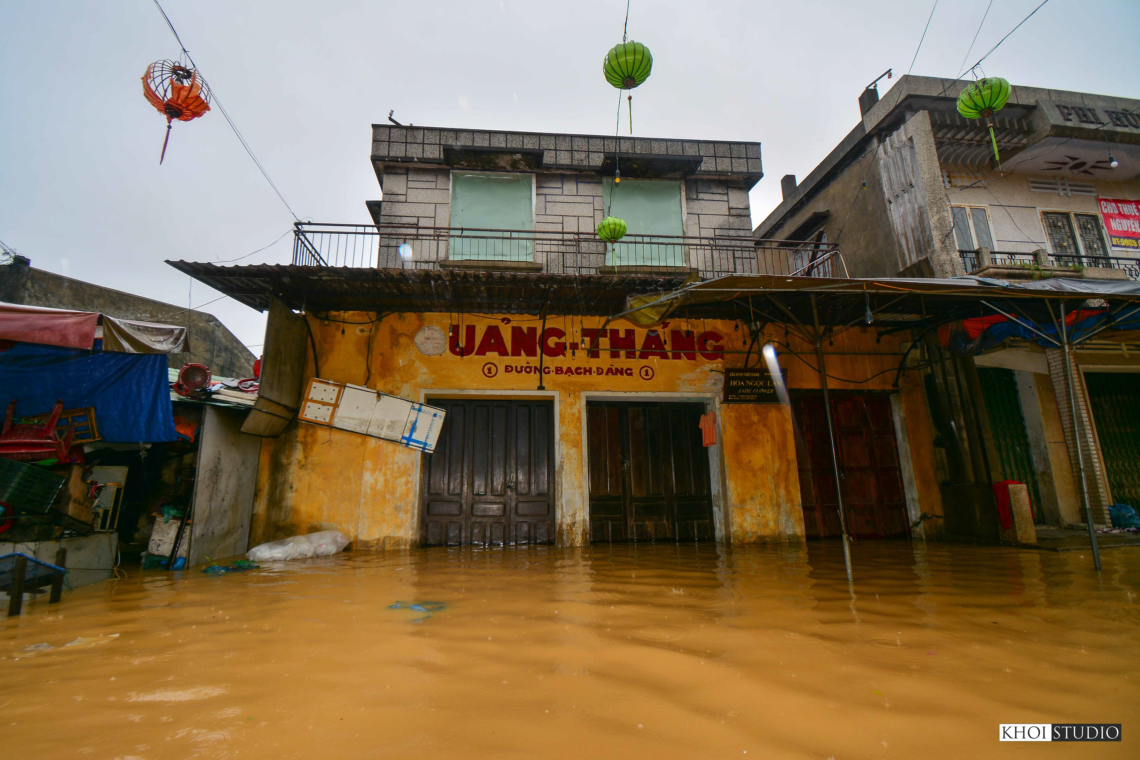 Flood season in Hoi An ancient town (Vietnam) 2020