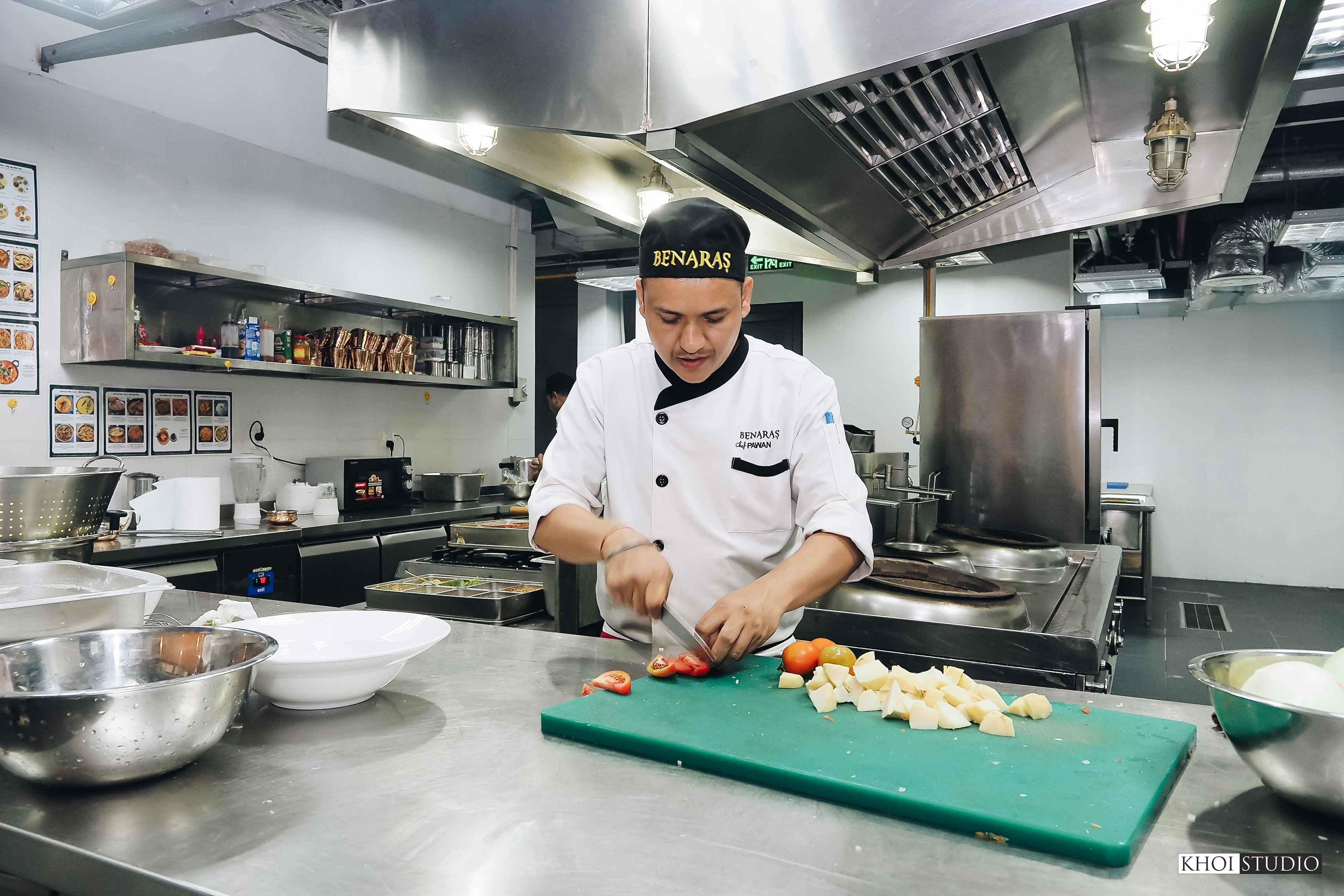 Indian restaurant photography service in Da Nang - Benaras restaurant branch in Da Nang