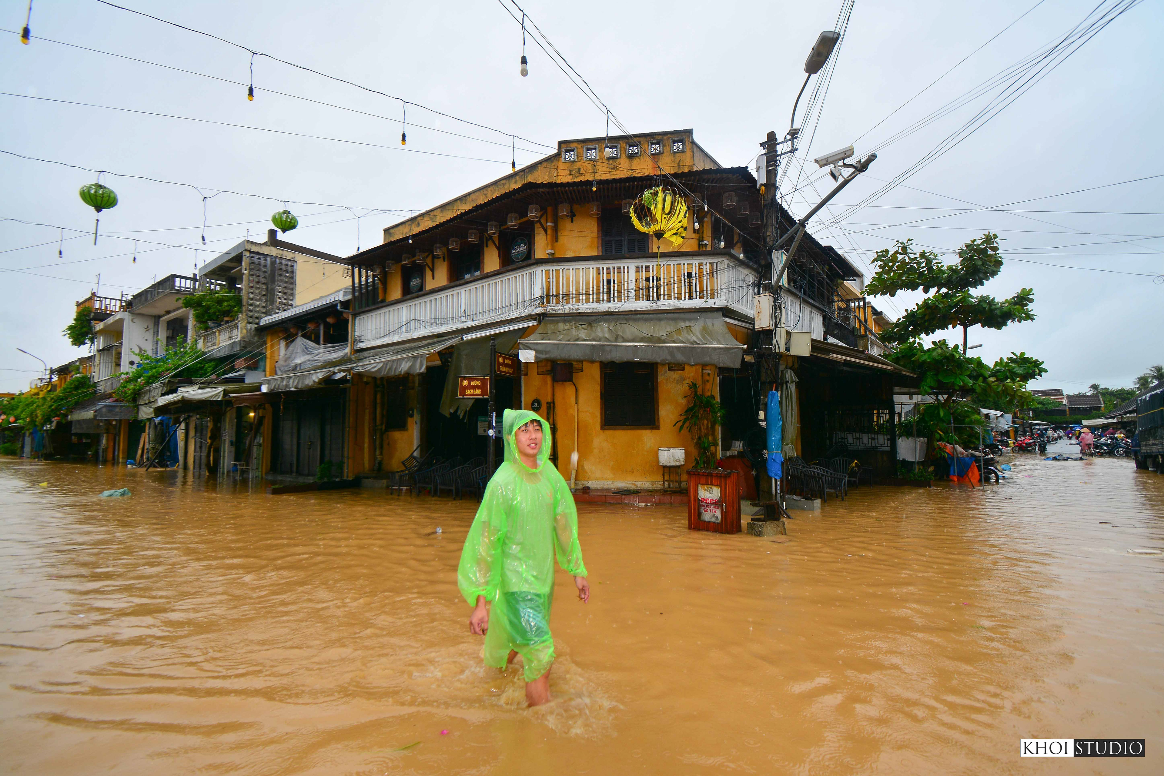 Flood season in Hoi An ancient town (Vietnam) 2020