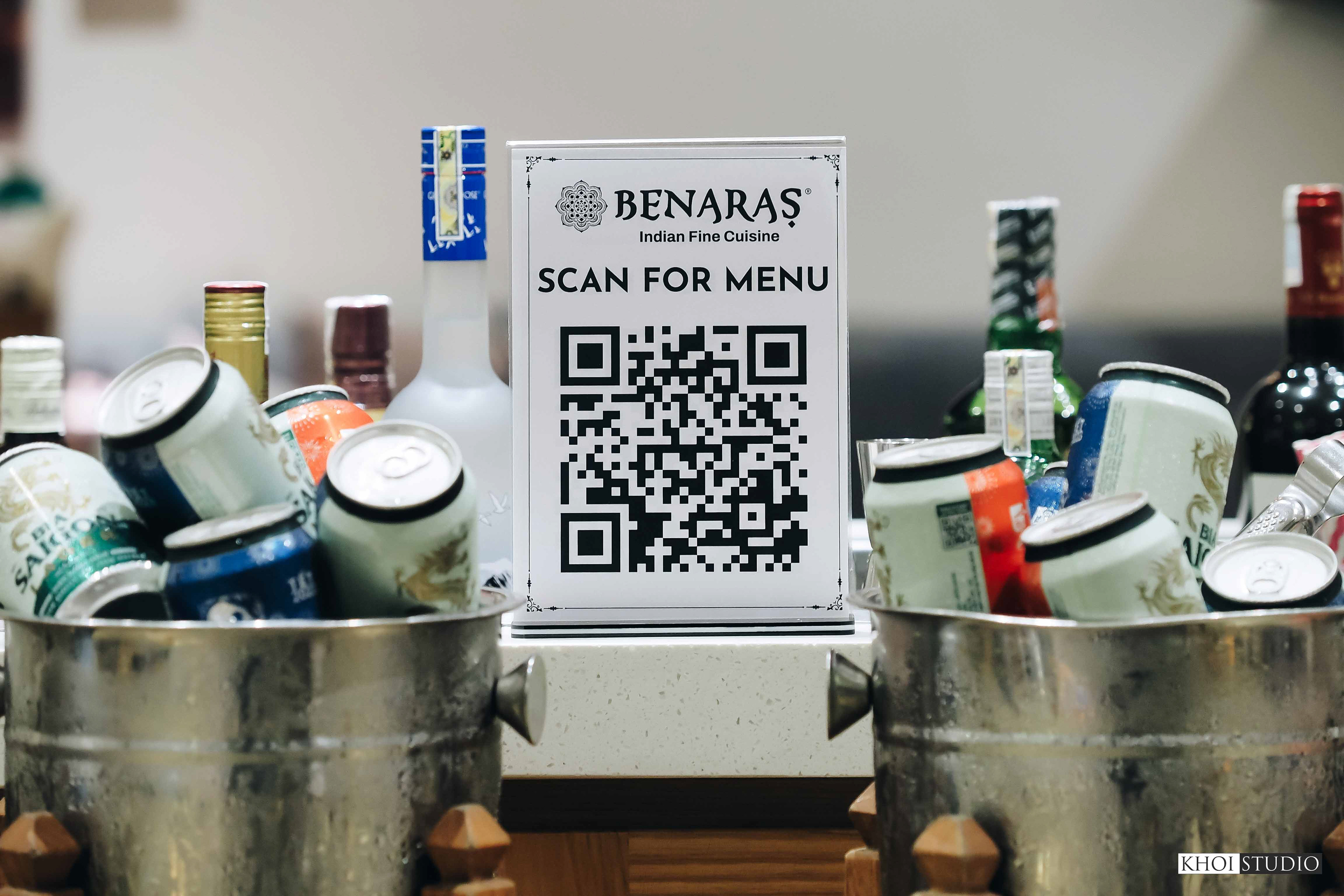 Indian restaurant photography service in Da Nang - Benaras restaurant branch in Da Nang