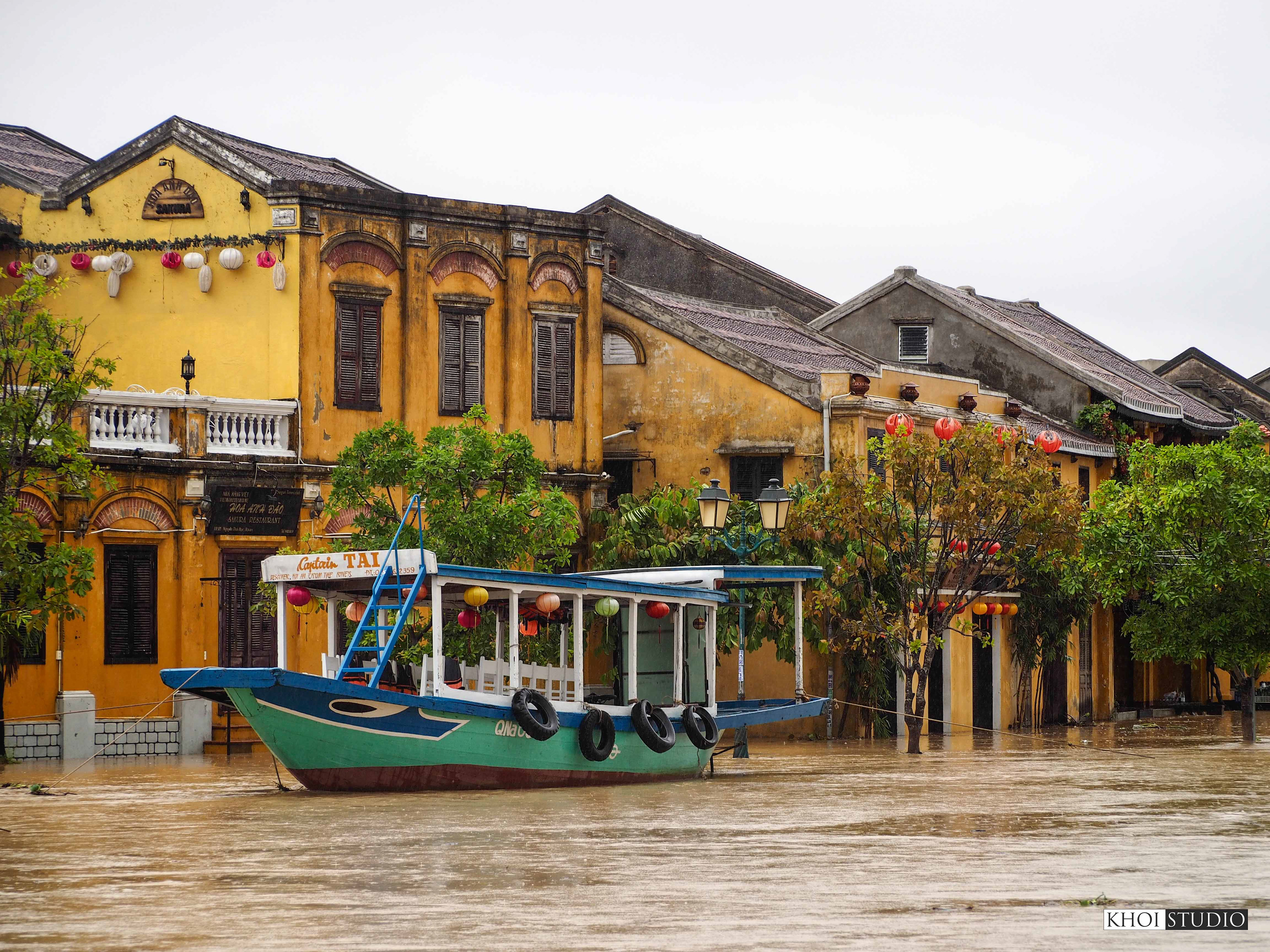 Flood season in Hoi An ancient town (Vietnam) 2020