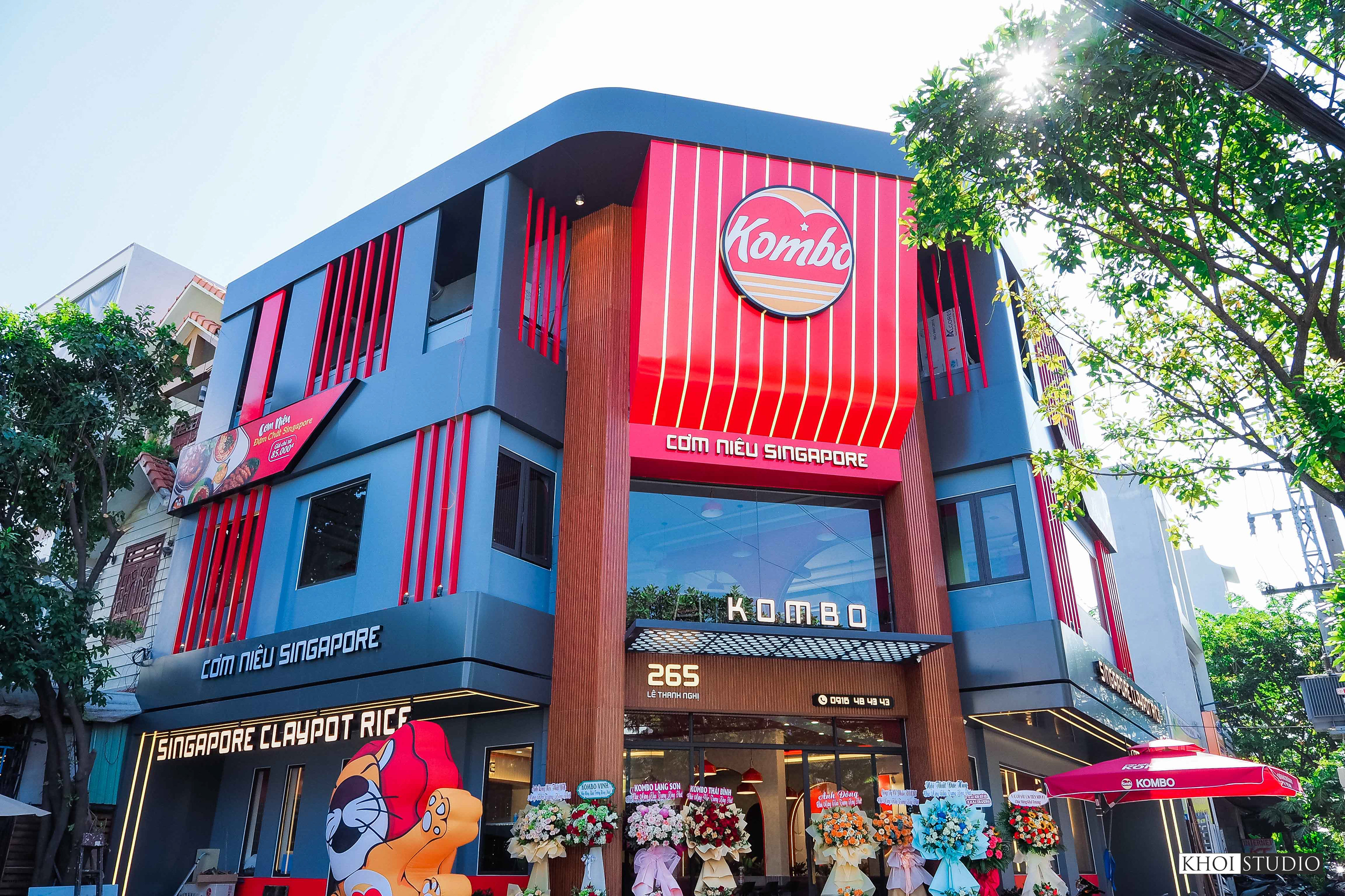 Cửa hàng cơm niêu Singapore Kombo tại Đà Nẵng