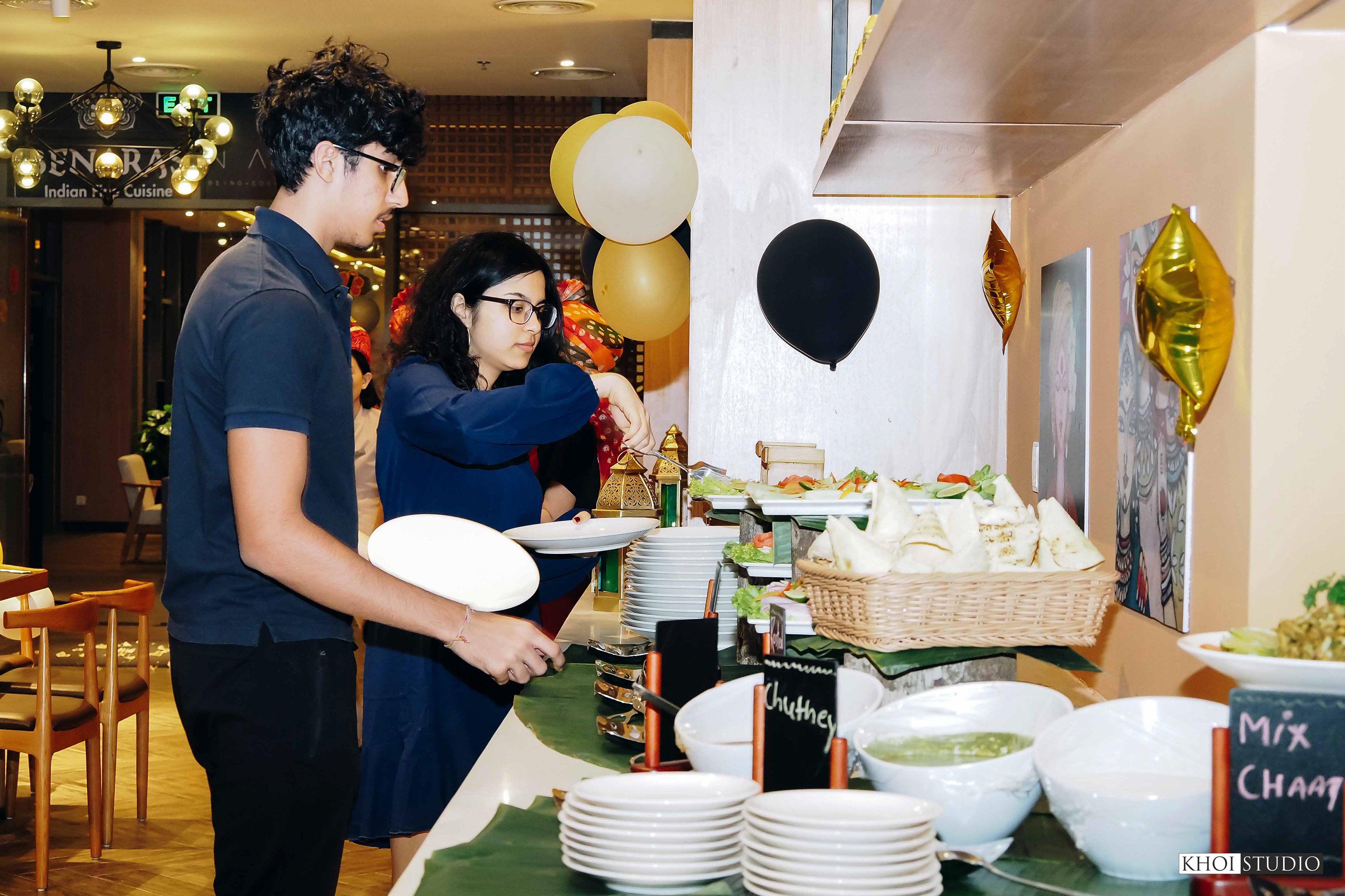 Indian restaurant photography service in Da Nang - Benaras restaurant branch in Da Nang