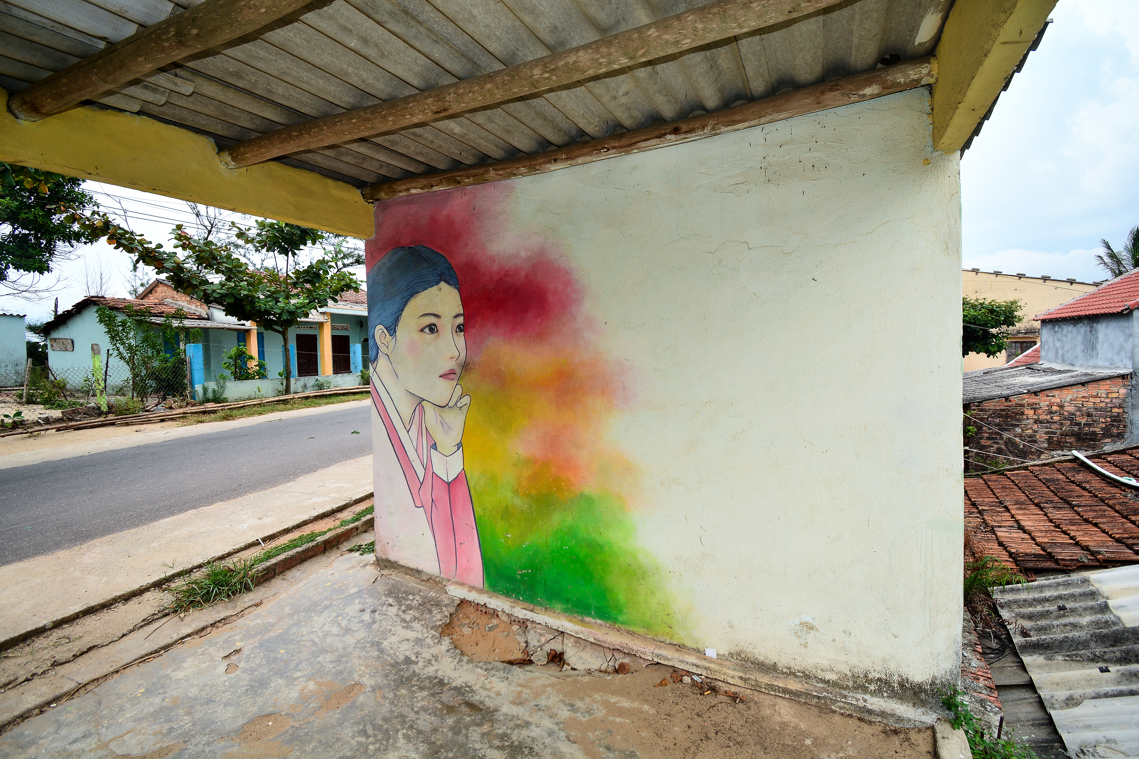 Làng Bích Họa Tam Thanh - Tam Thanh Mural Village