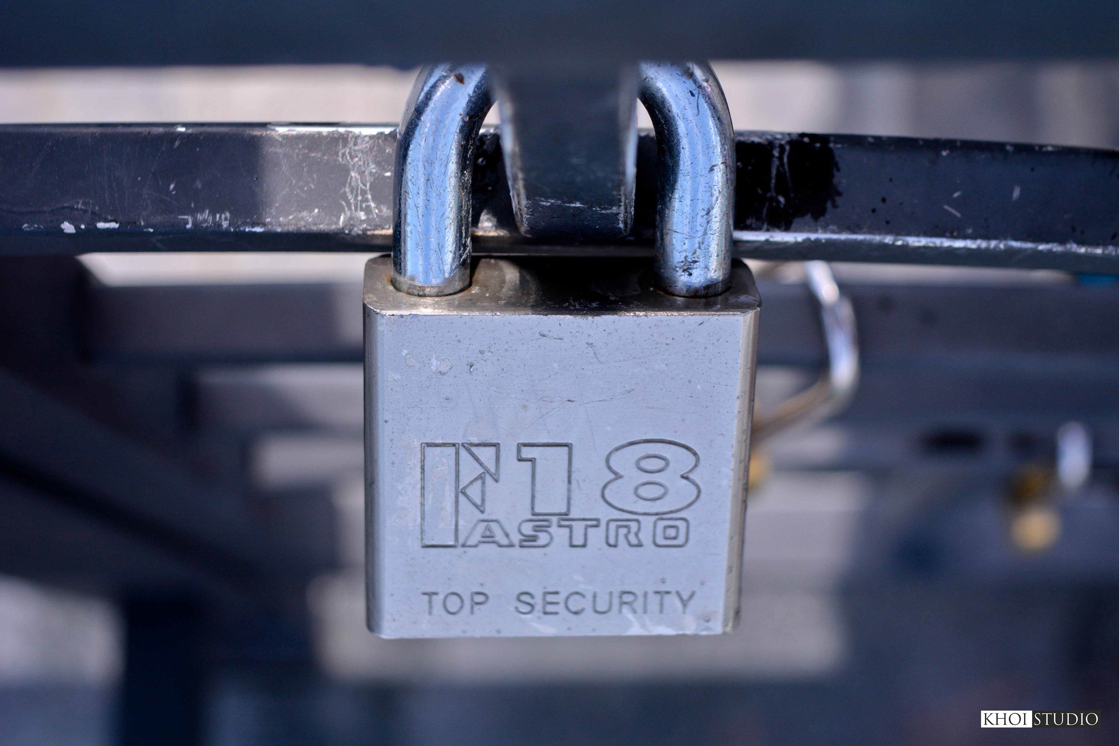 Love Lock Bridge in Da Nang, Vietnam