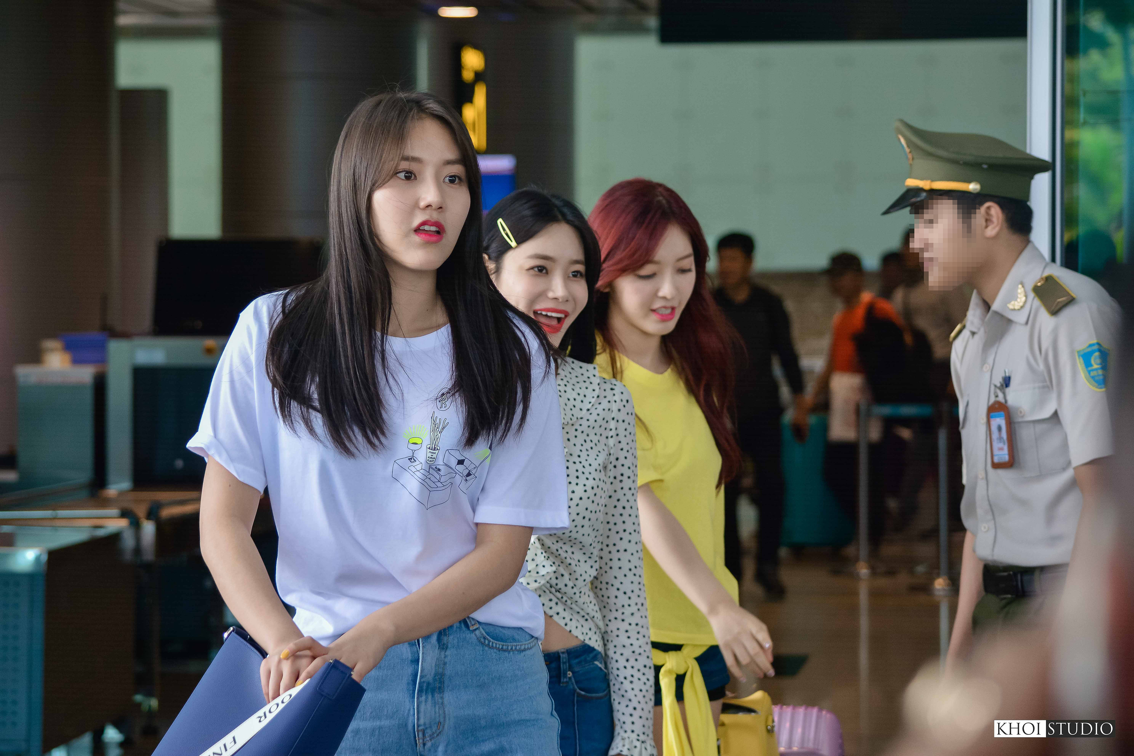 Music group AOA Cream came to Da Nang to record reality TV in 2019.