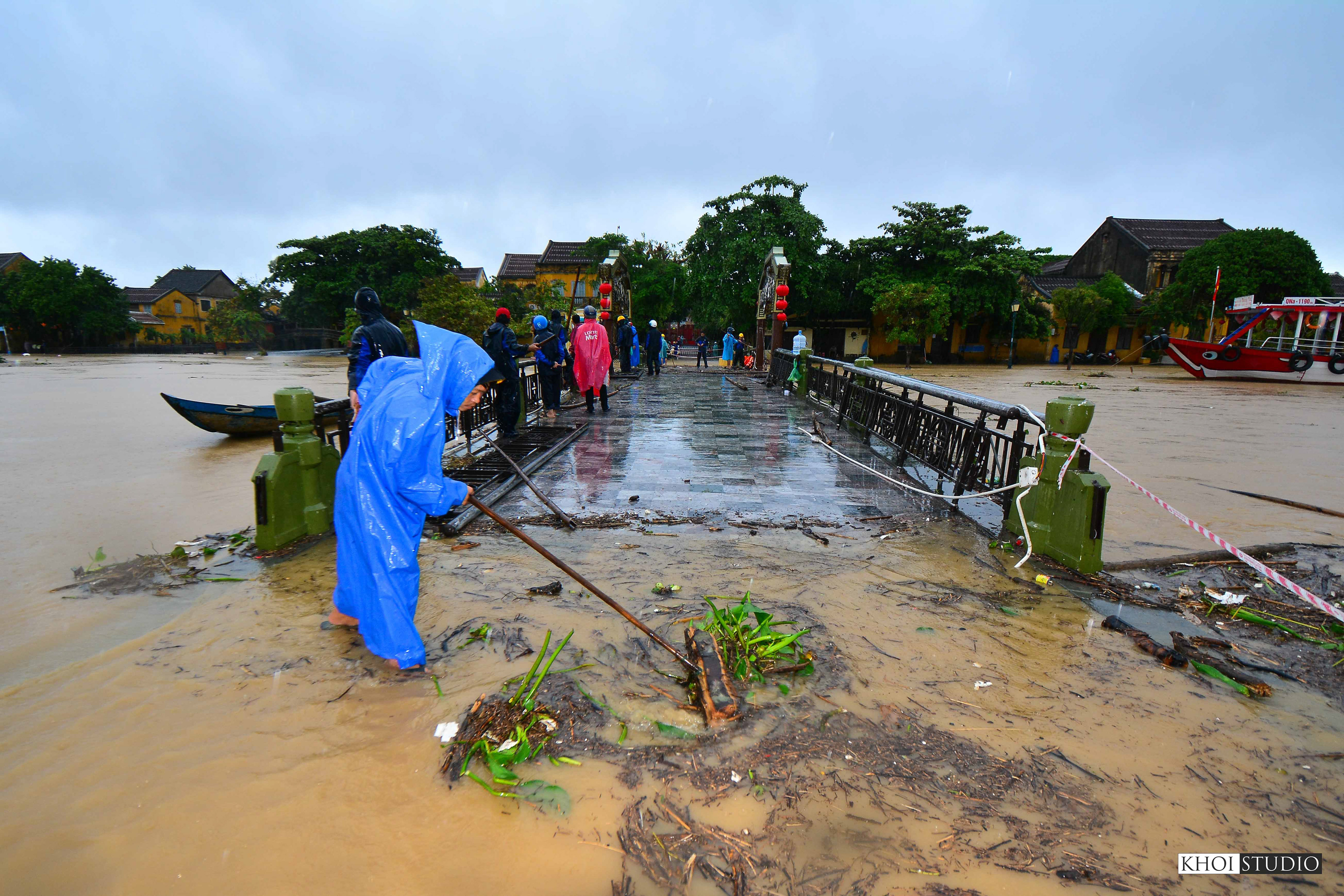 Flood season in Hoi An ancient town (Vietnam) 2020
