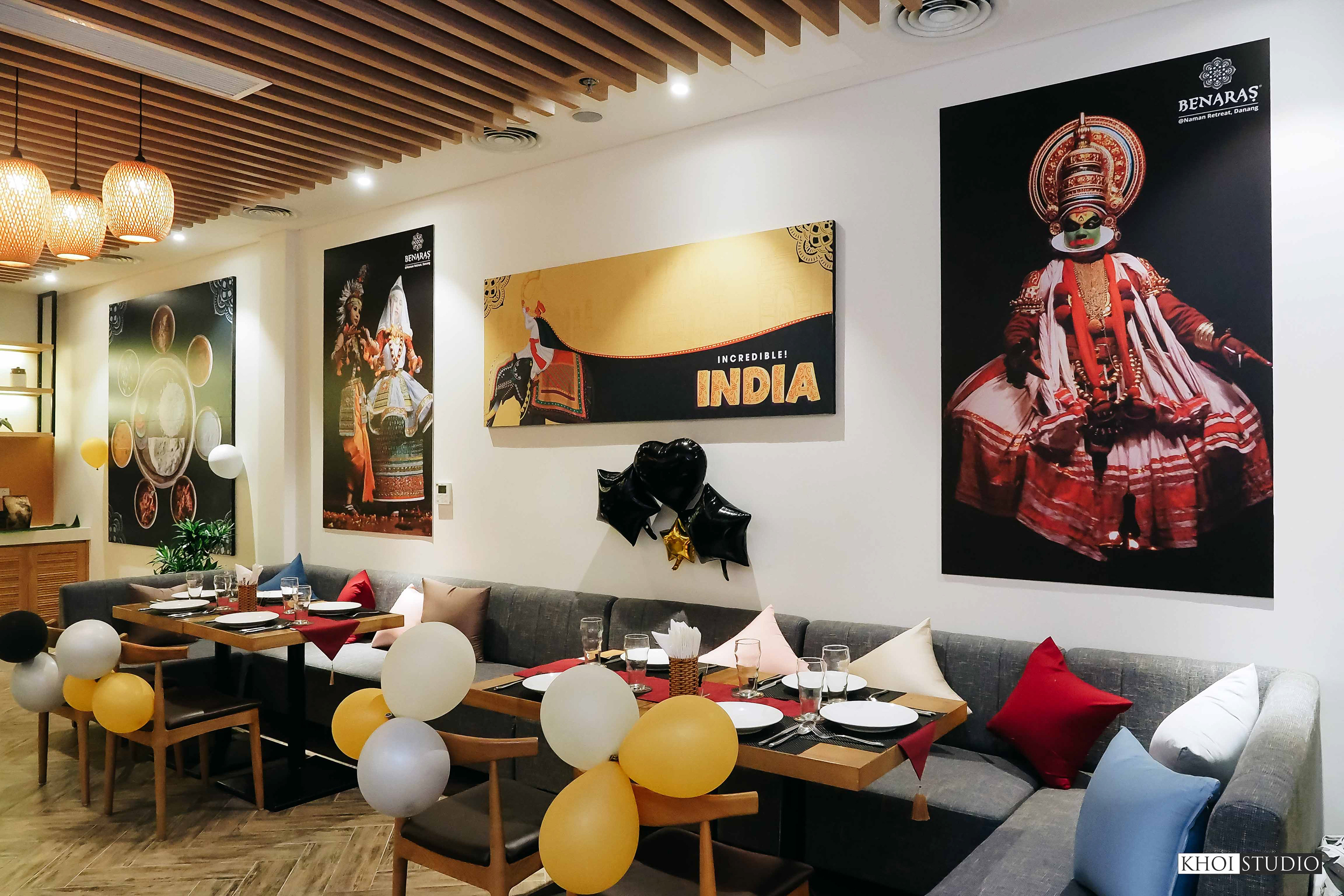 Indian restaurant photography service in Da Nang - Benaras restaurant branch in Da Nang