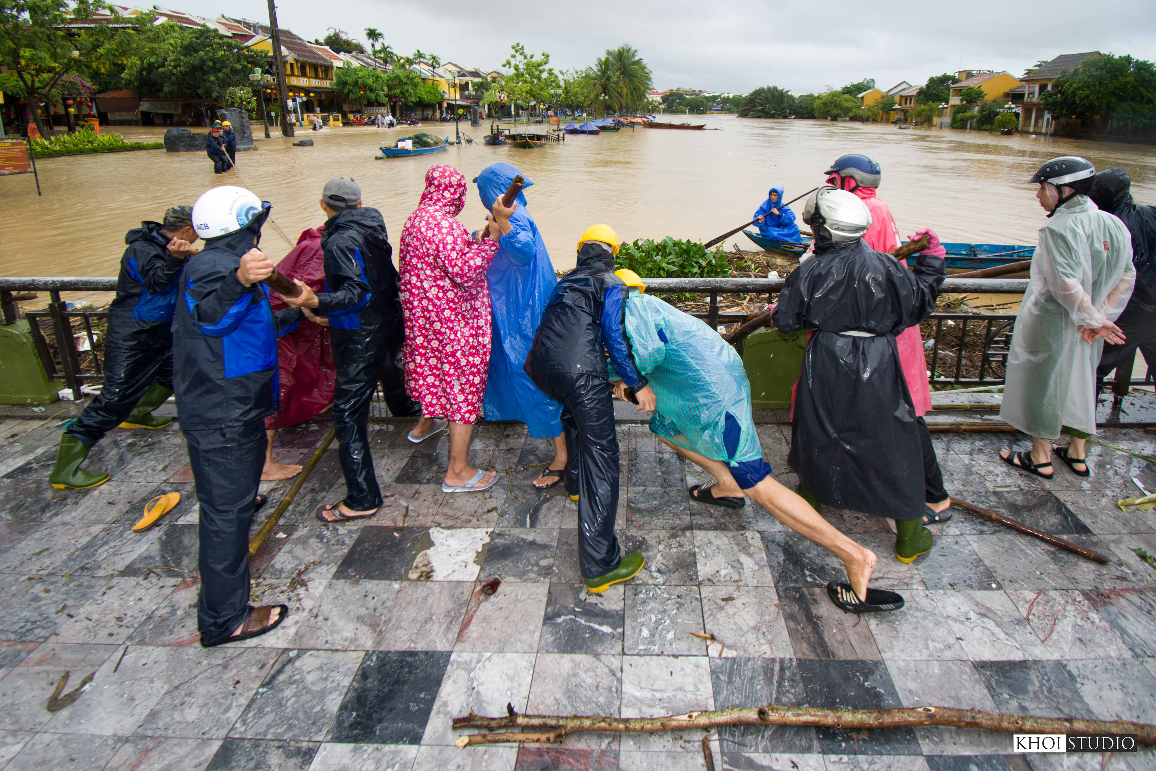 Flood season in Hoi An ancient town (Vietnam) 2020