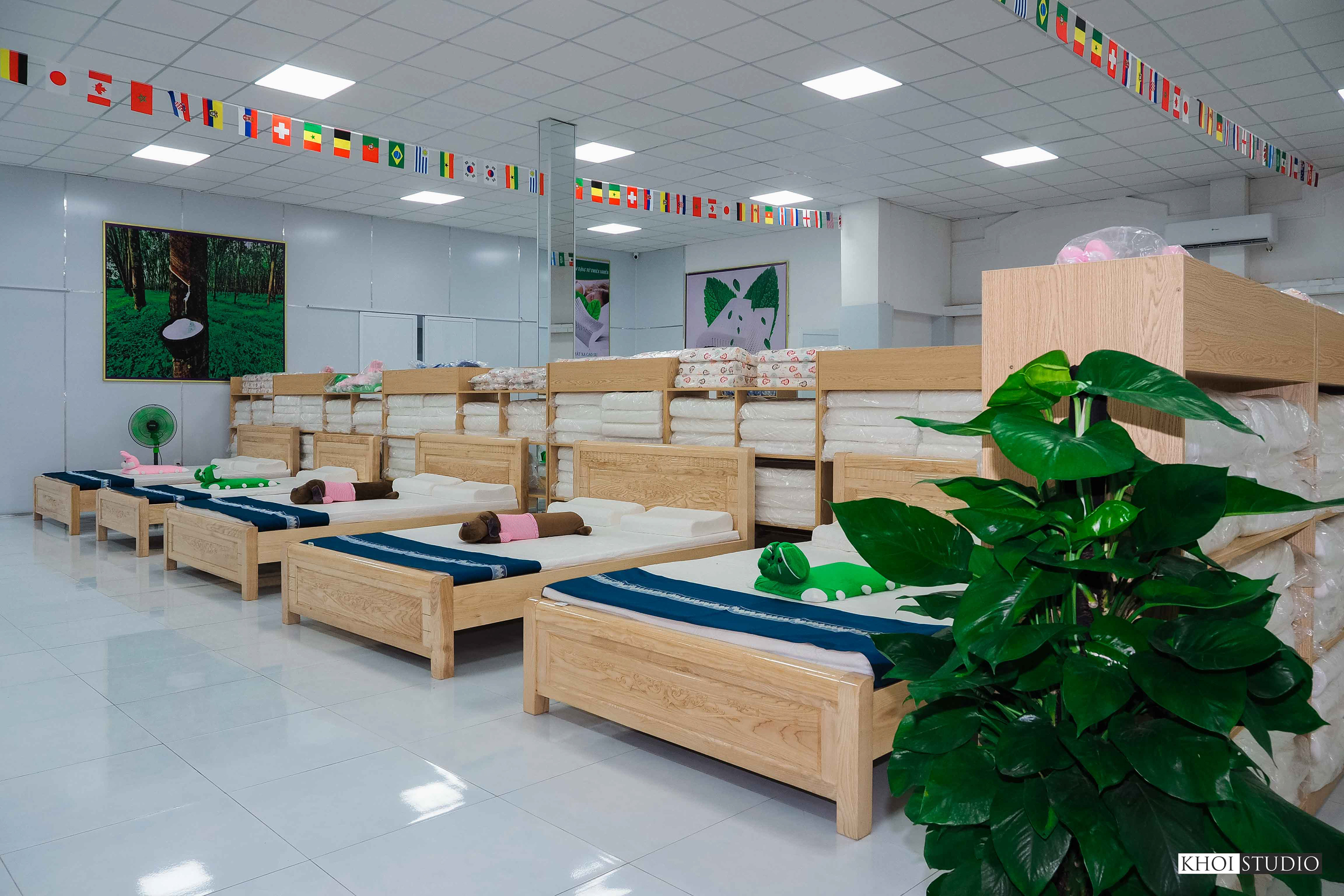 Showroom nệm cao su Vân Hà
