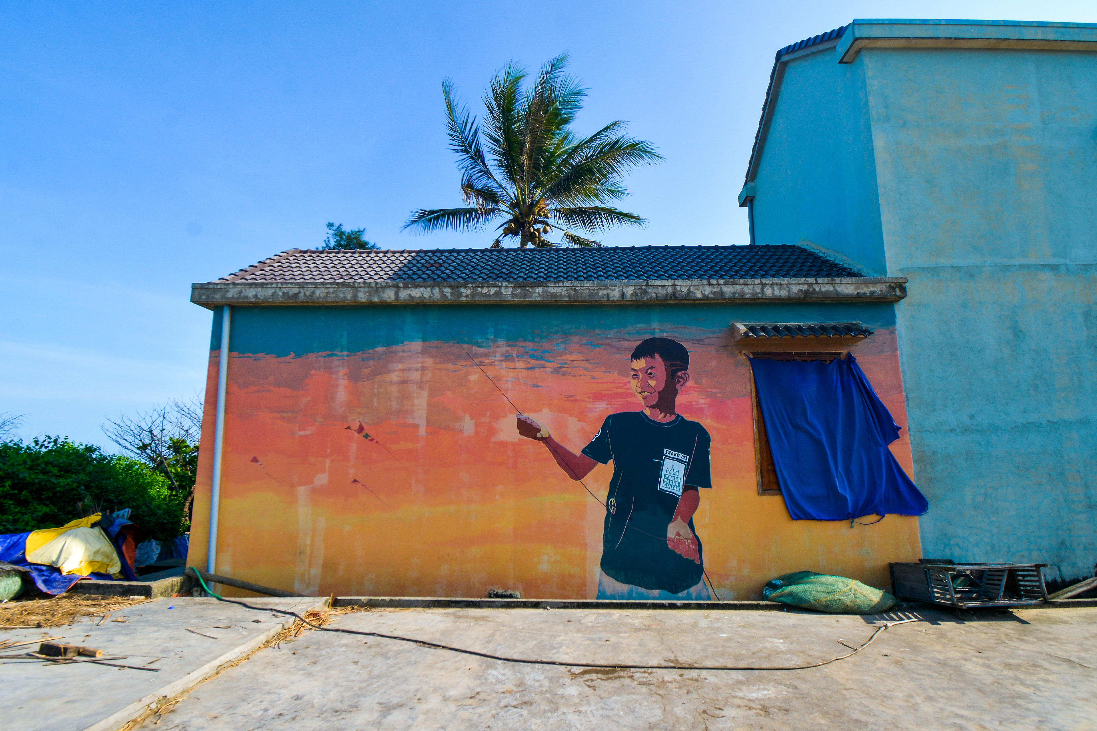 Làng Bích Họa Tam Thanh - Tam Thanh Mural Village