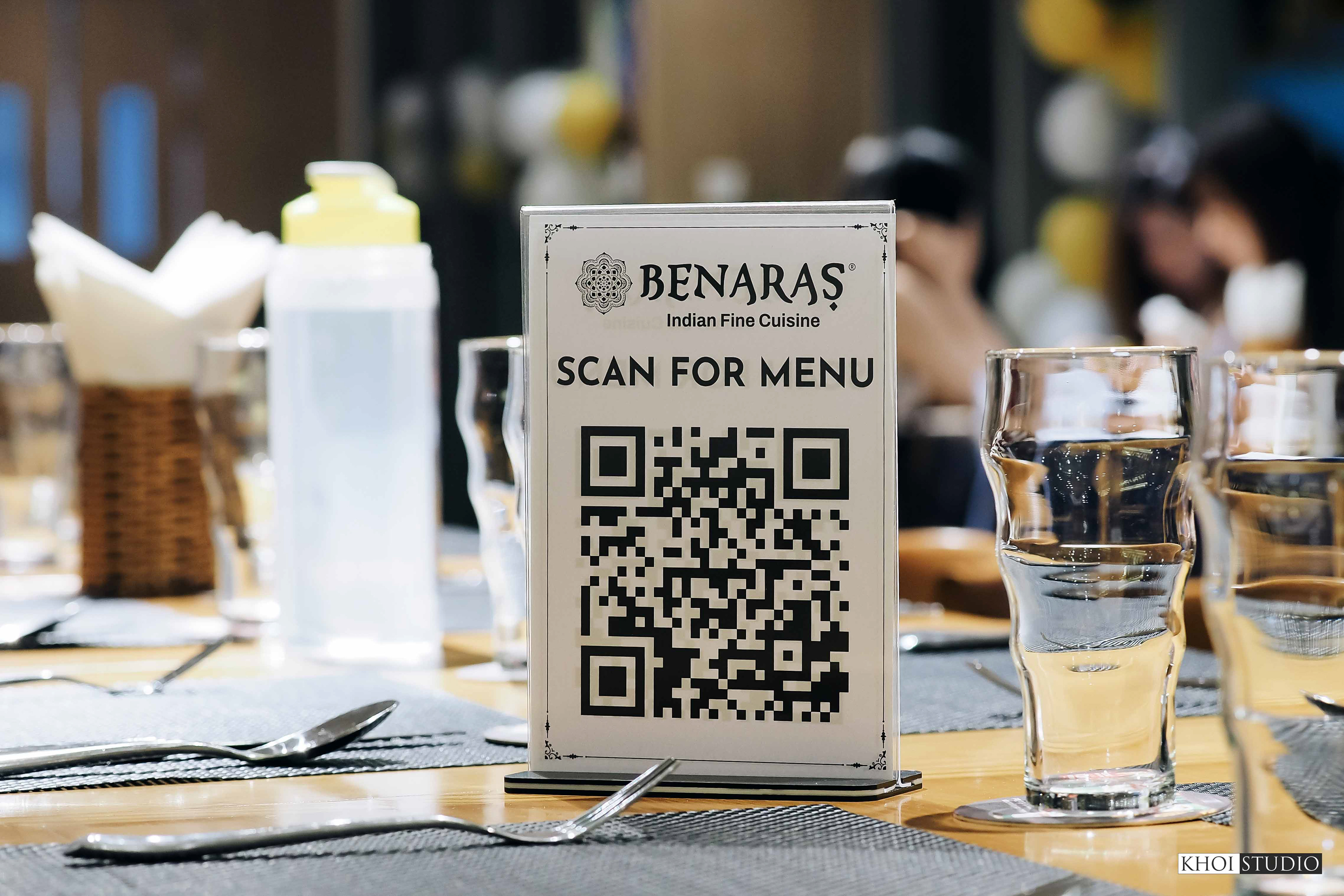 Indian restaurant photography service in Da Nang - Benaras restaurant branch in Da Nang