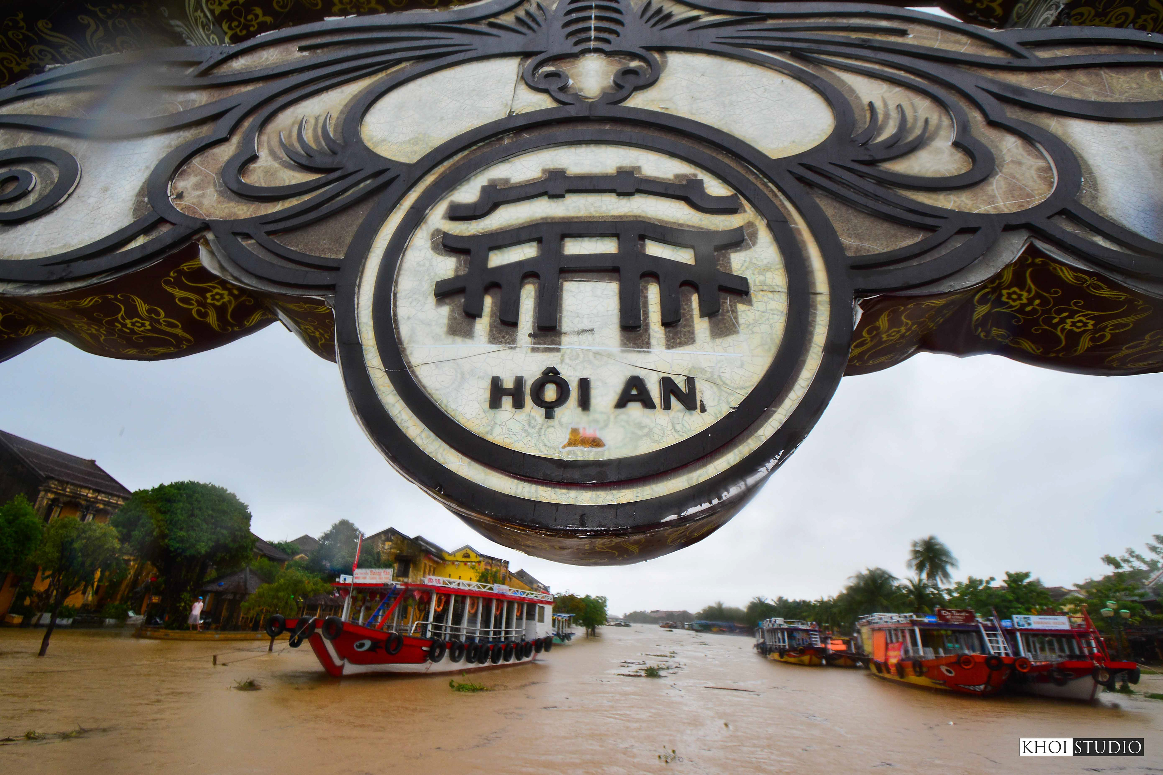Flood season in Hoi An ancient town (Vietnam) 2020
