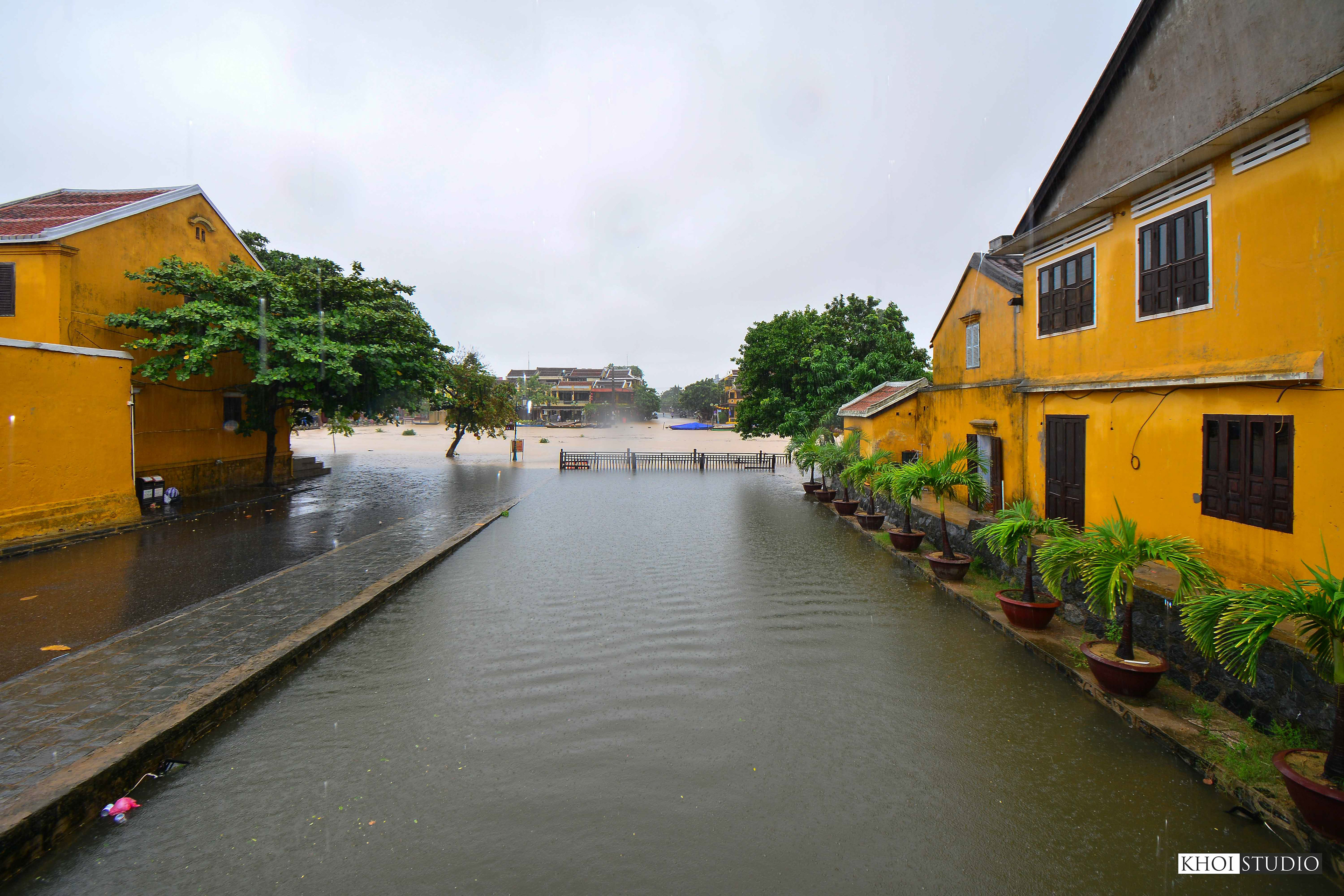 Flood season in Hoi An ancient town (Vietnam) 2020