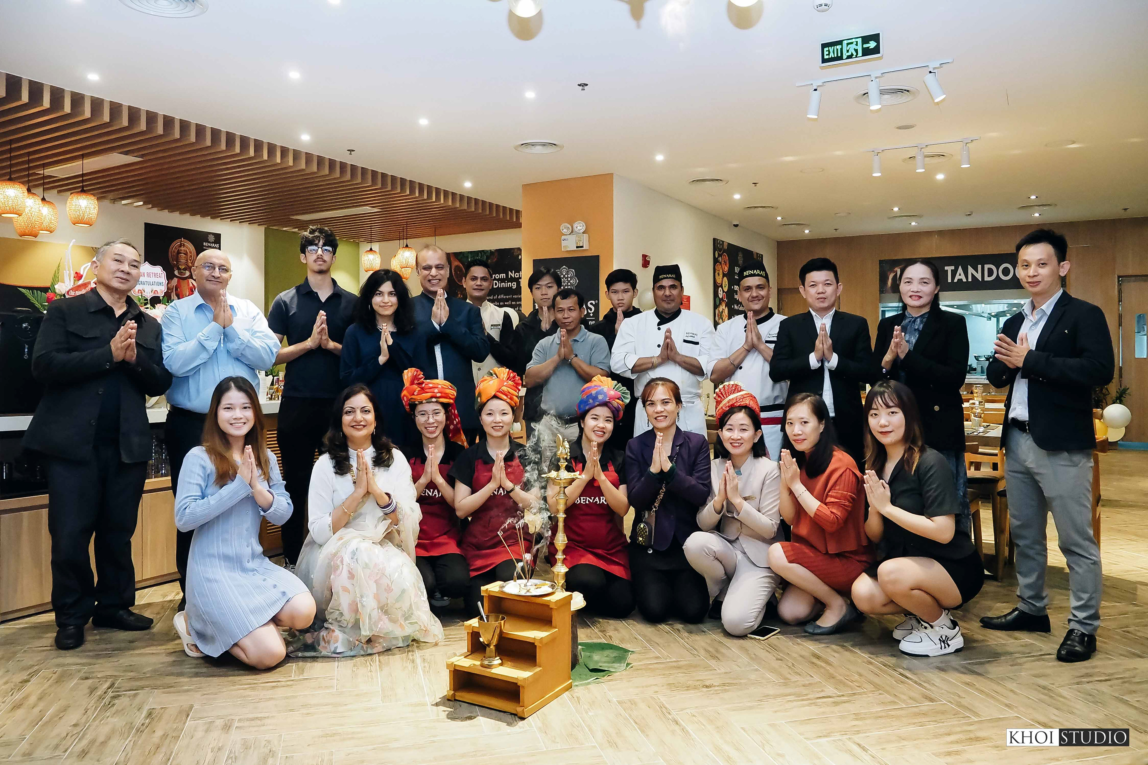 Indian restaurant photography service in Da Nang - Benaras restaurant branch in Da Nang