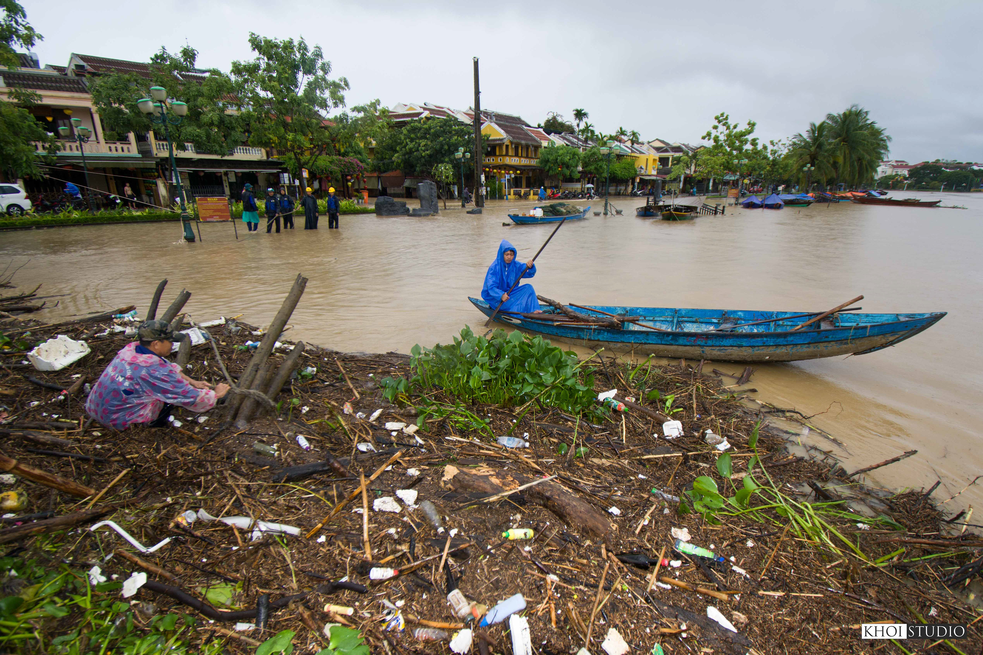 Flood season in Hoi An ancient town (Vietnam) 2020
