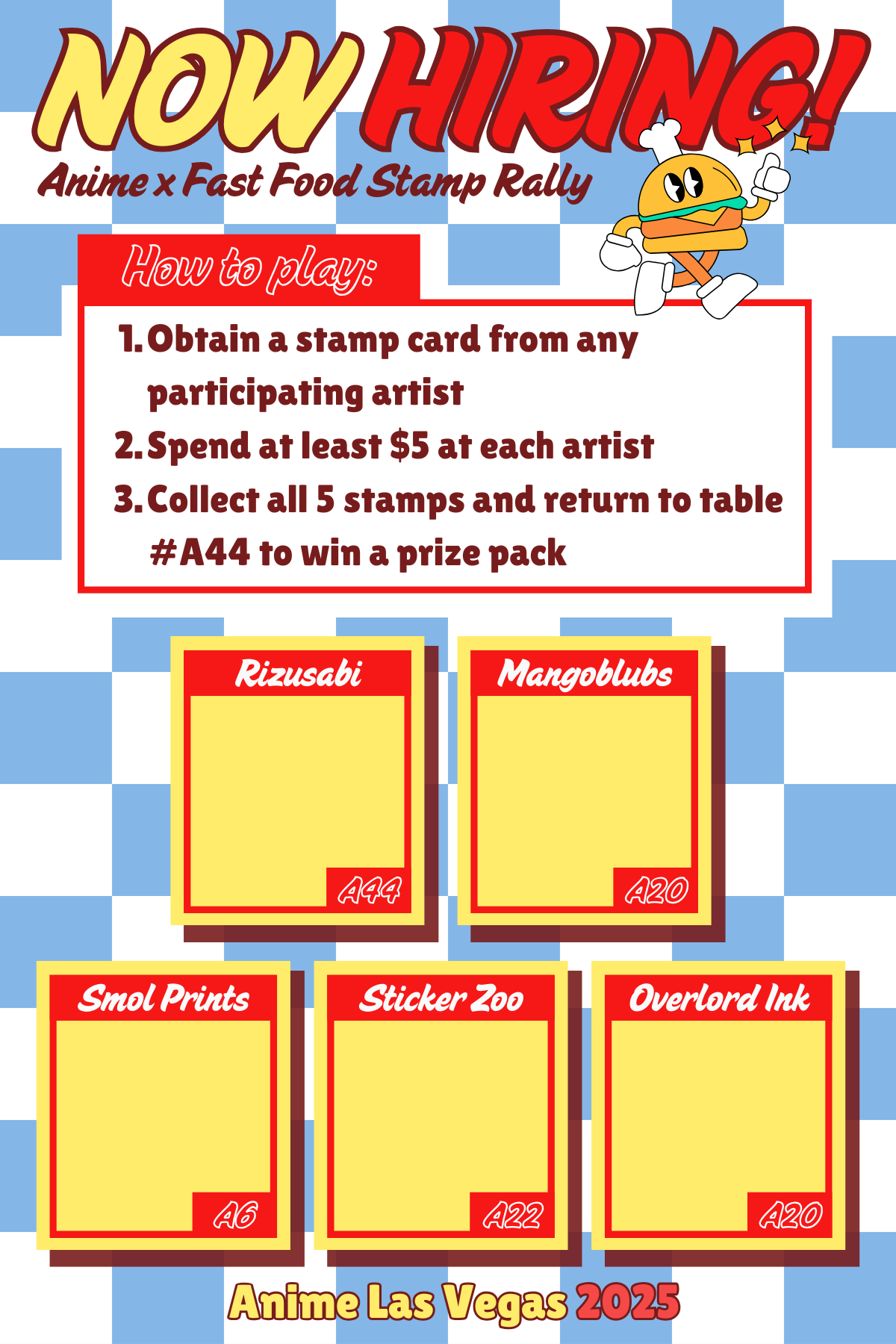 Stamp Card Front Side