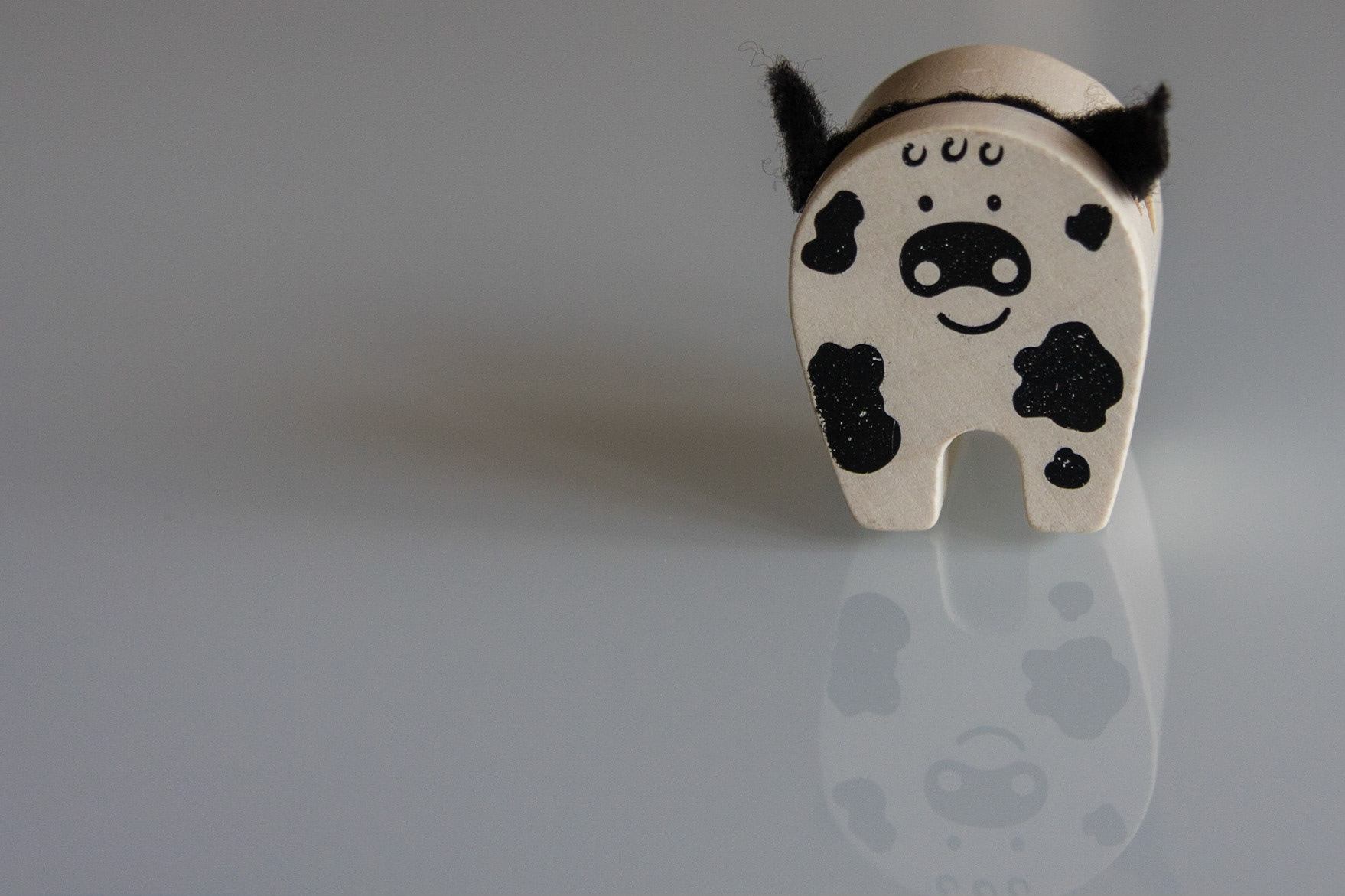 Die Kuh auf dem Tisch