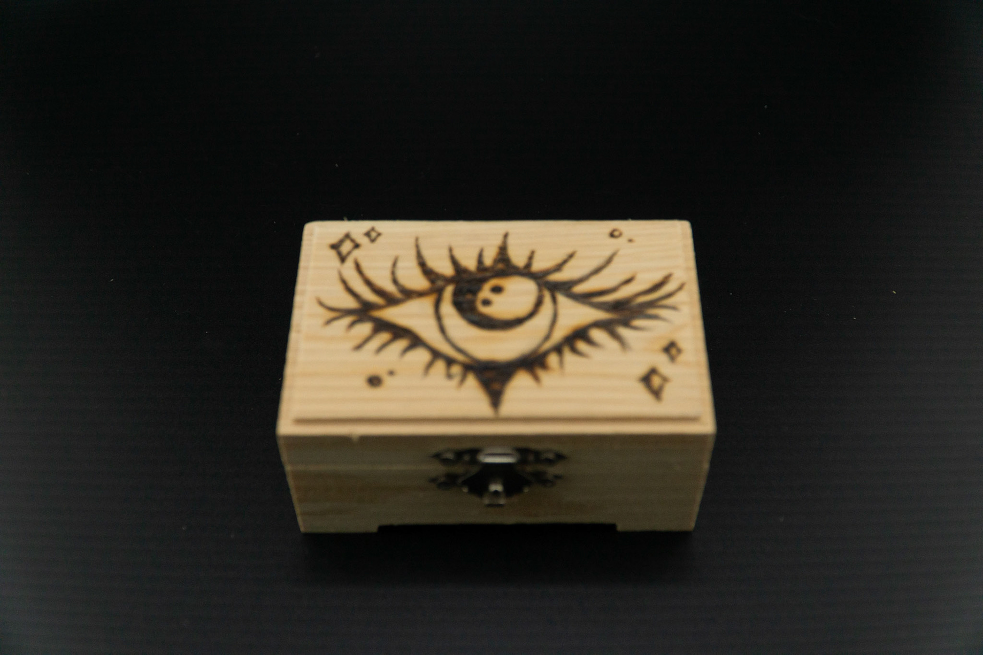 Mystical Eye Wooden Box