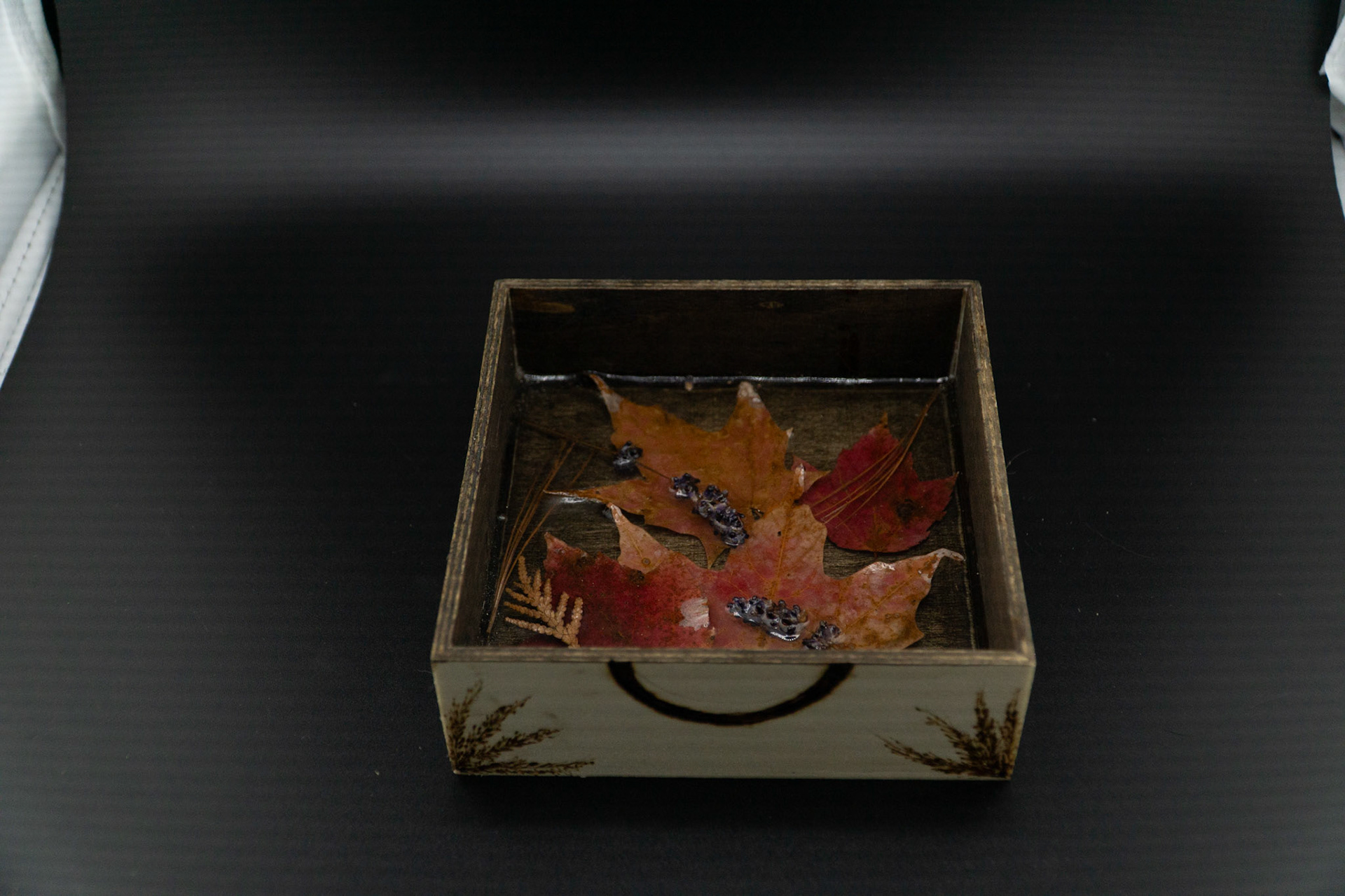 Wood Burning + Resin Art by Katie Goodman