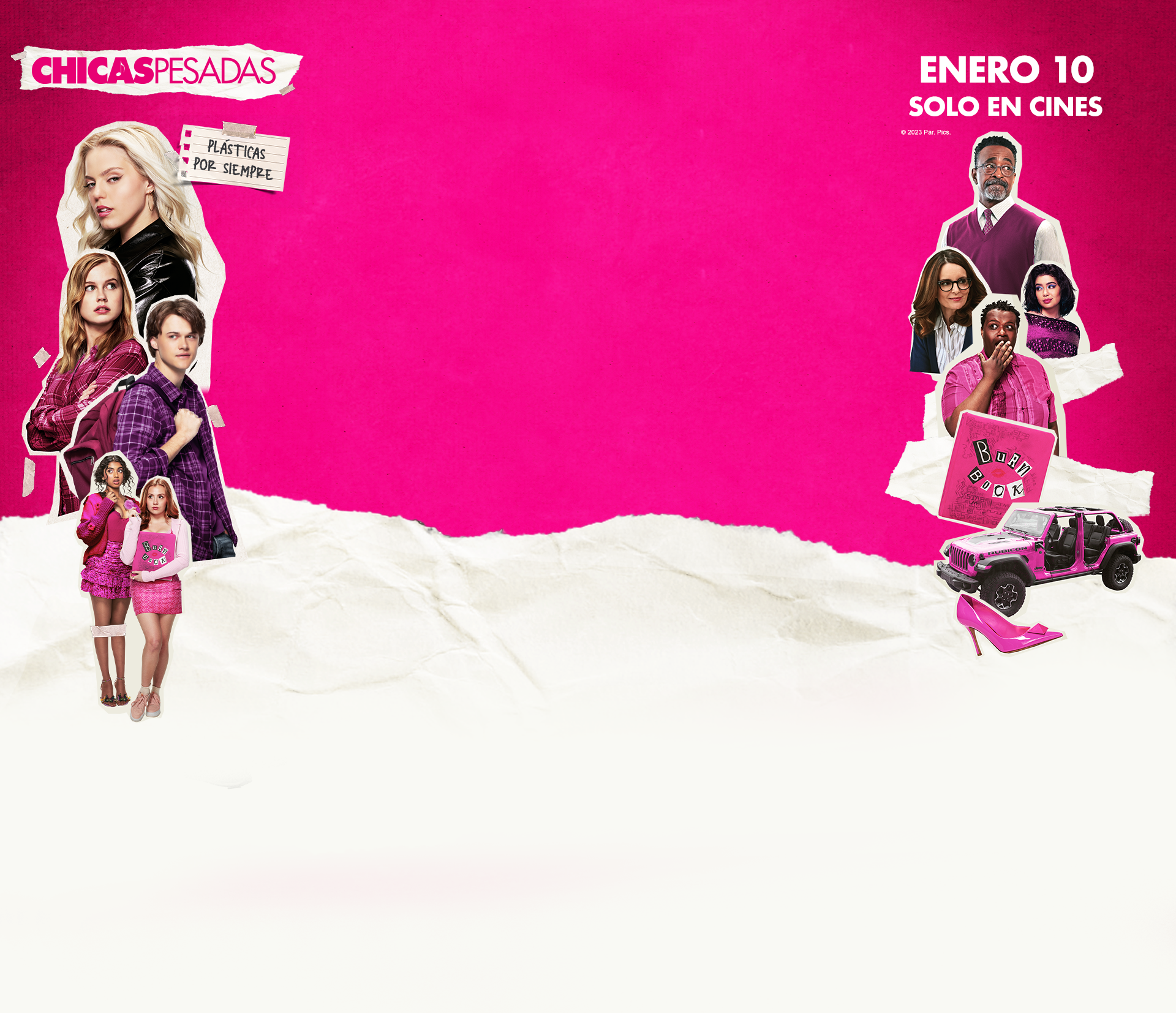Mean Girls (Chicas Pesadas) | Localization for Cinepolis® official website | Original Image