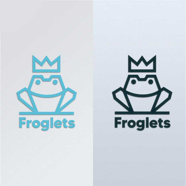 Logo et variantes de Froglets