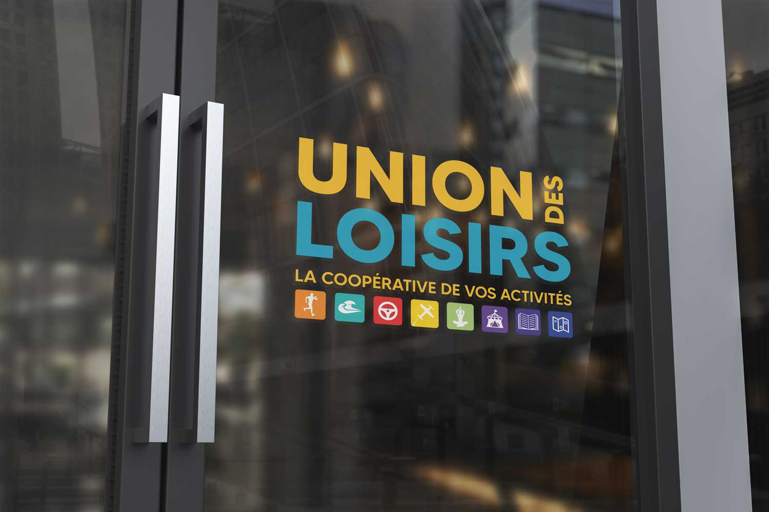 Mise en scène du logo Union Des Loisirs