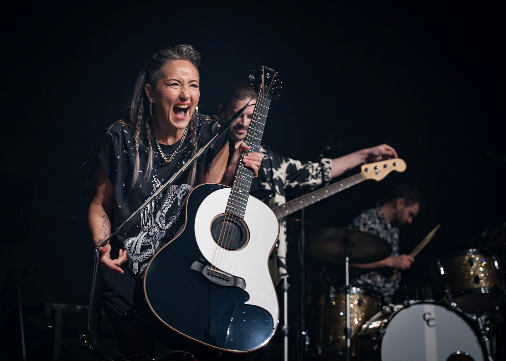 KT Tunstall performing live at Glasgow’s iconic Barrowland Ballroom. Photographed by Gareth Fraser / 3rd Mile.