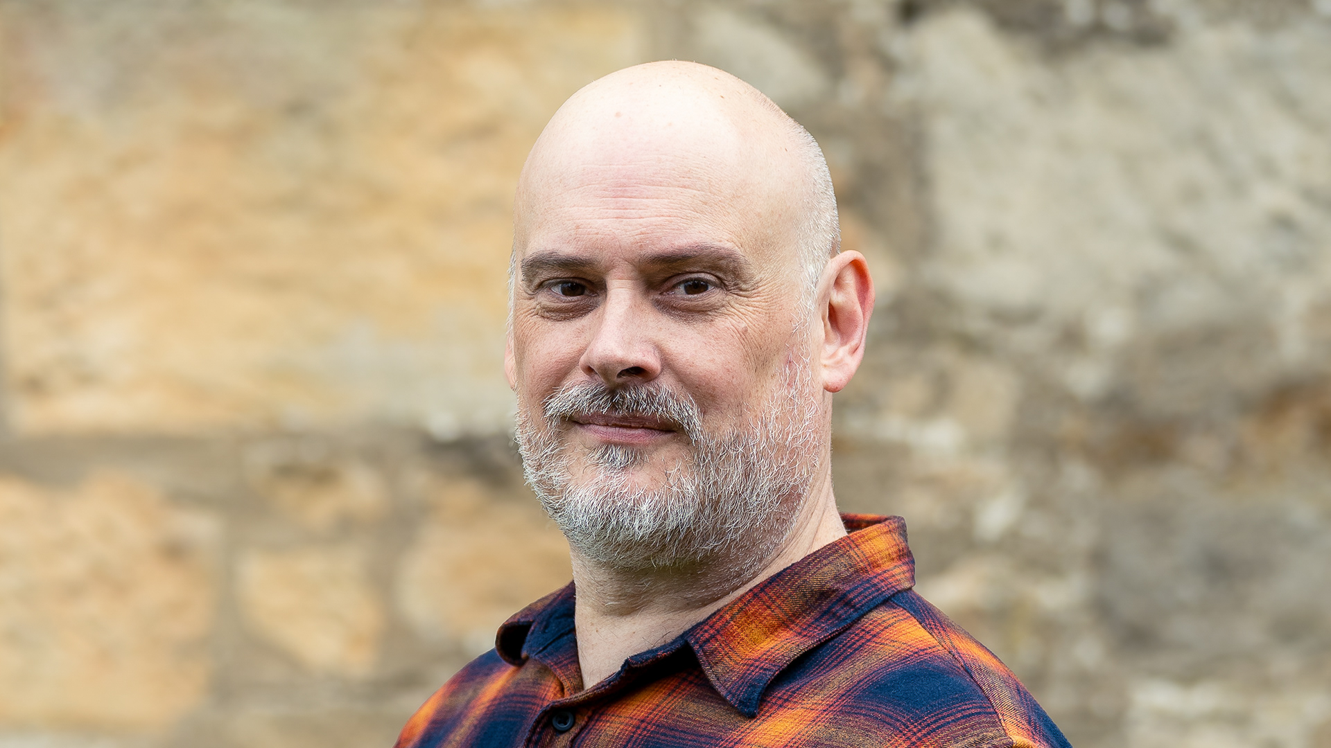 Portrait of Gareth Fraser, Glasgow-based concert photographer and founder of 3rd Mile.