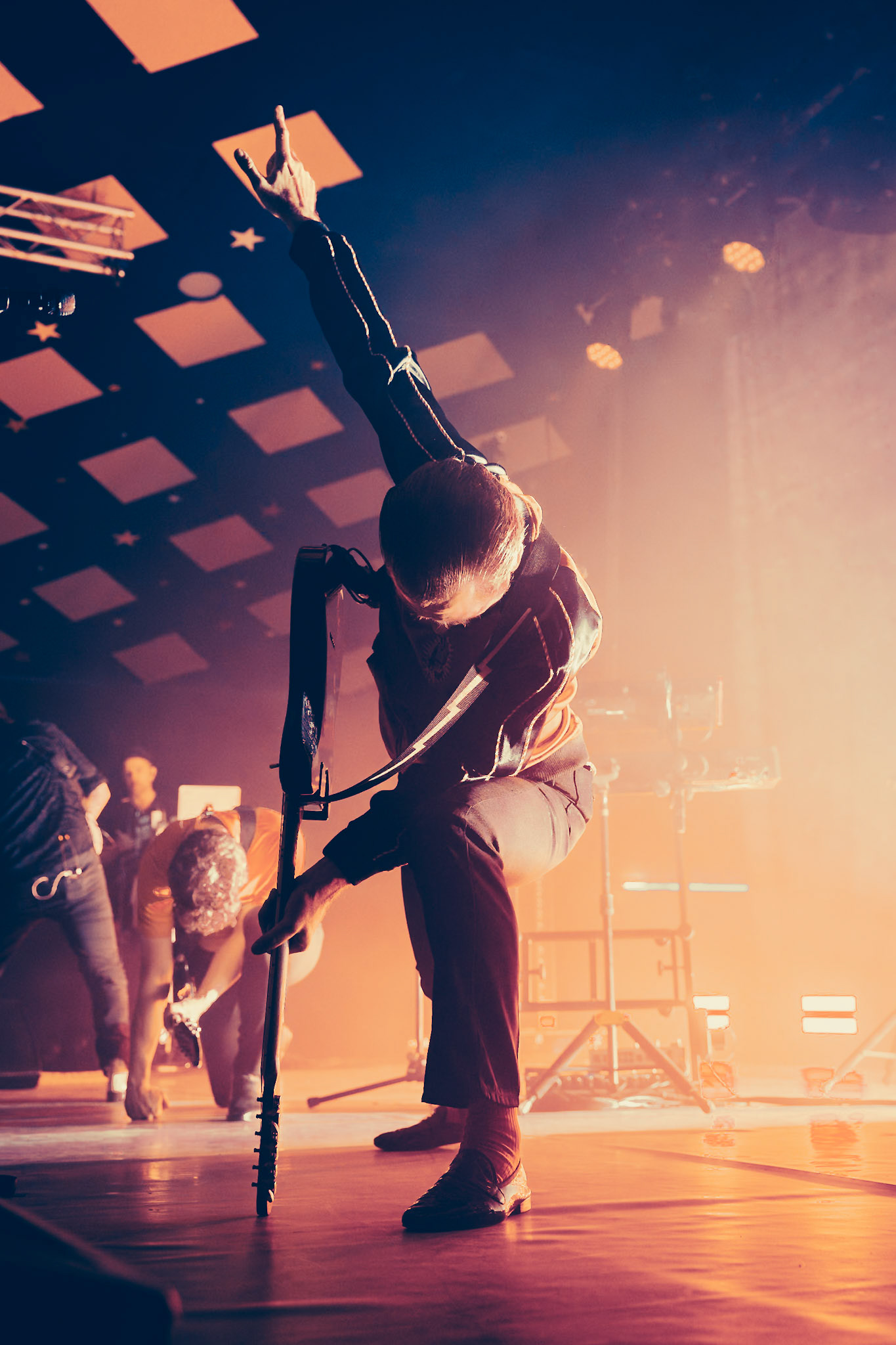 Franz Ferdinand performing live at Glasgow’s iconic Barrowland Ballroom. Photographed by Gareth Fraser / 3rd Mile.
