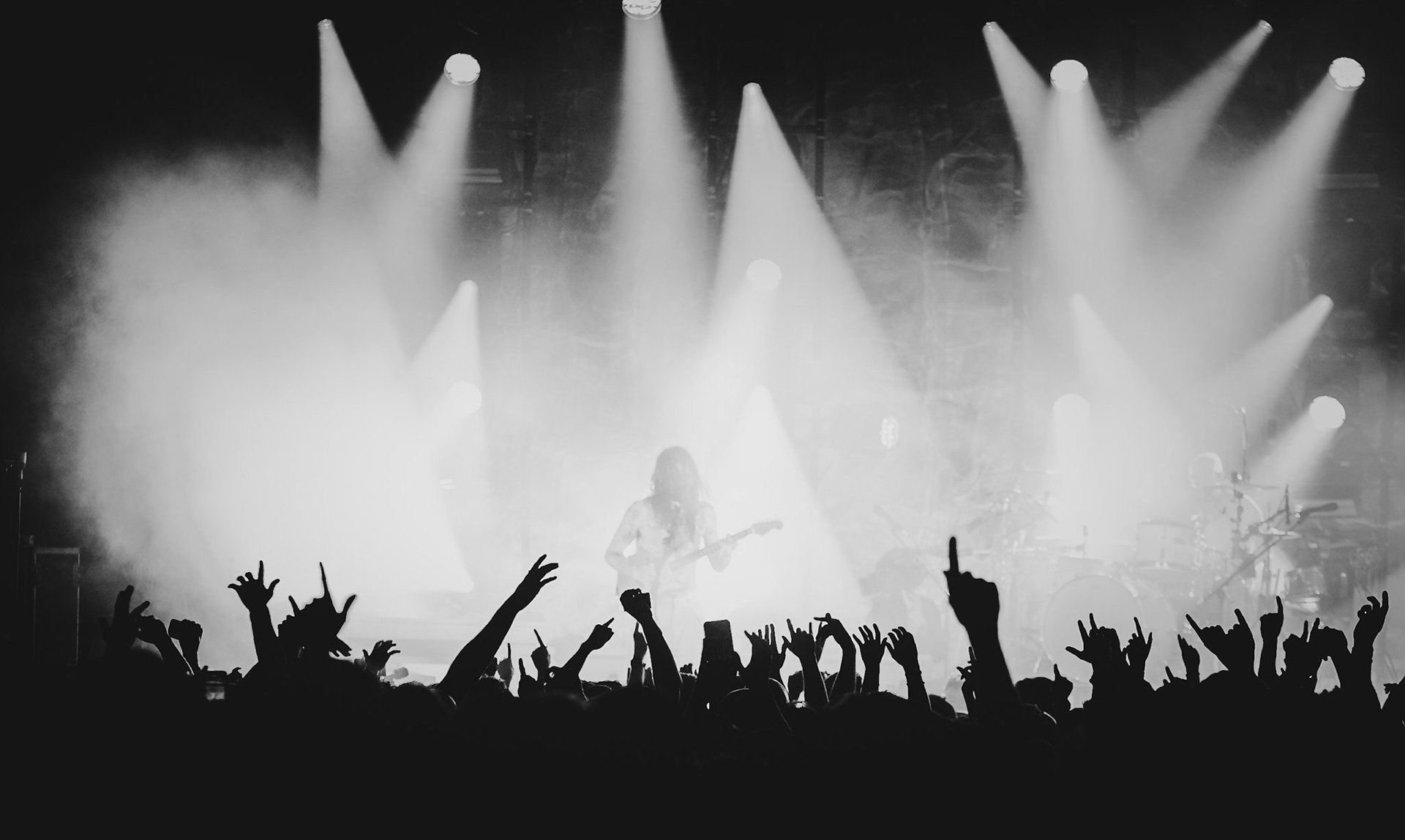 Biffy Clyro performing live at Glasgow’s iconic Barrowland Ballroom. Photographed by Gareth Fraser / 3rd Mile.