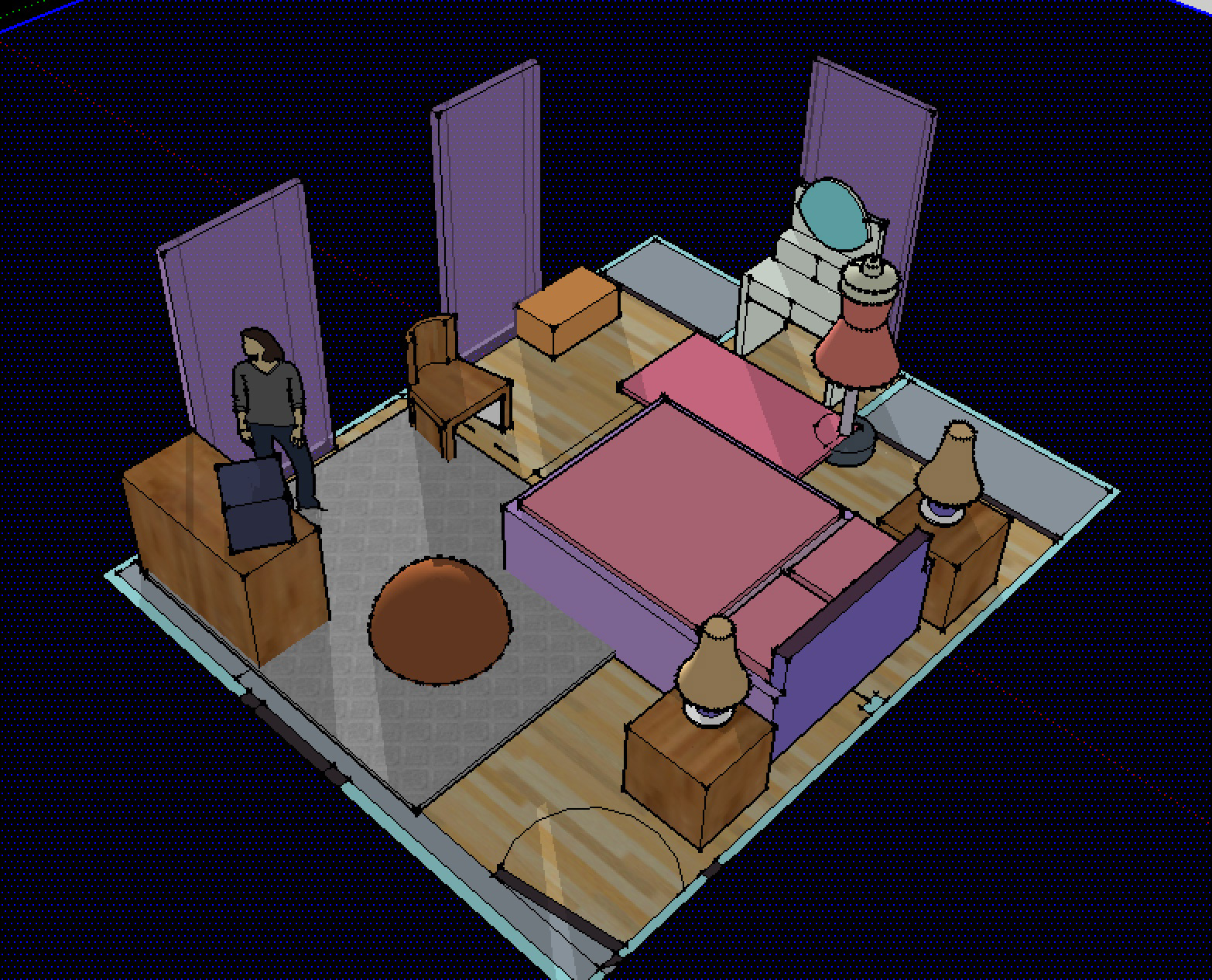location layout design (short film)
