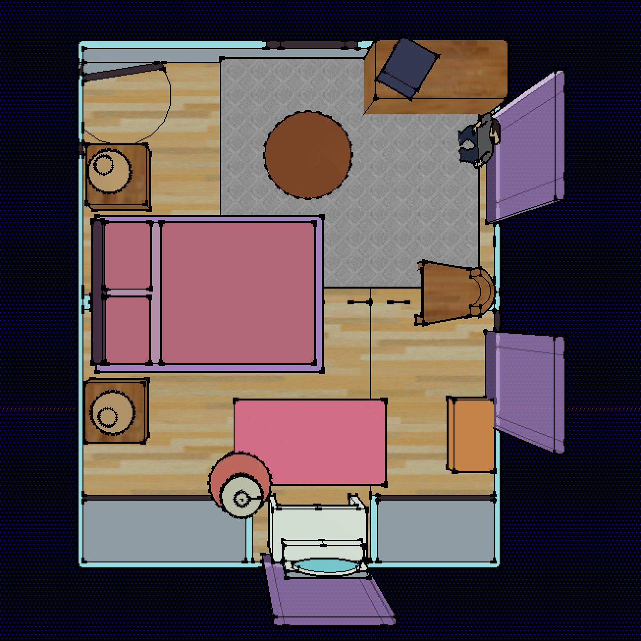 location layout design (short film)