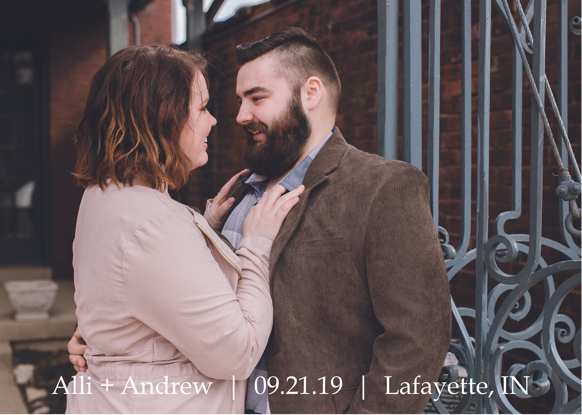 Alli + Andrew Wedding Save the Date