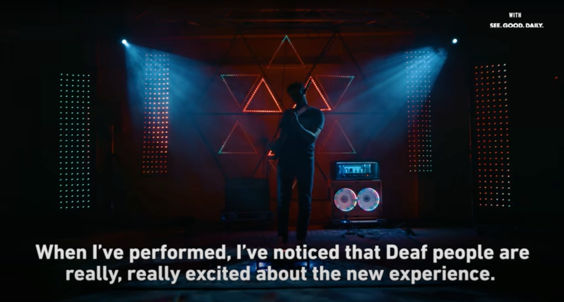 Deaf Musician - Myles de Bastion