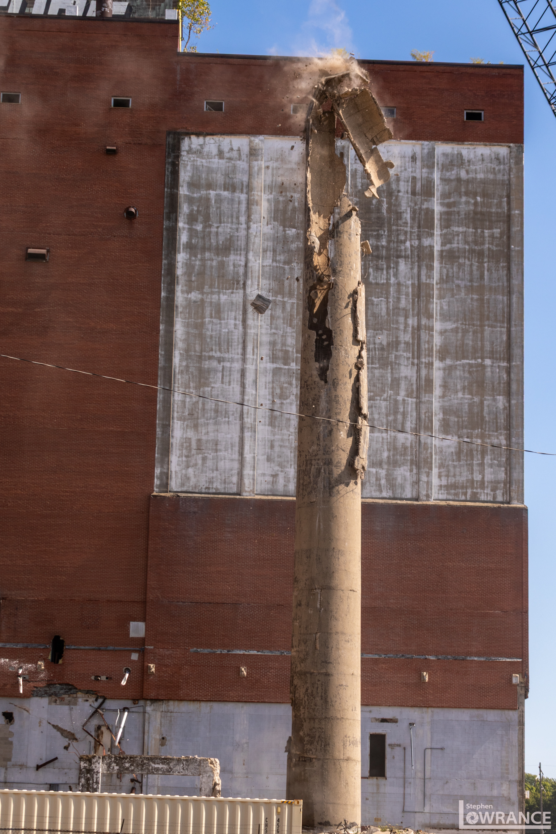 Smokestack Demolition
