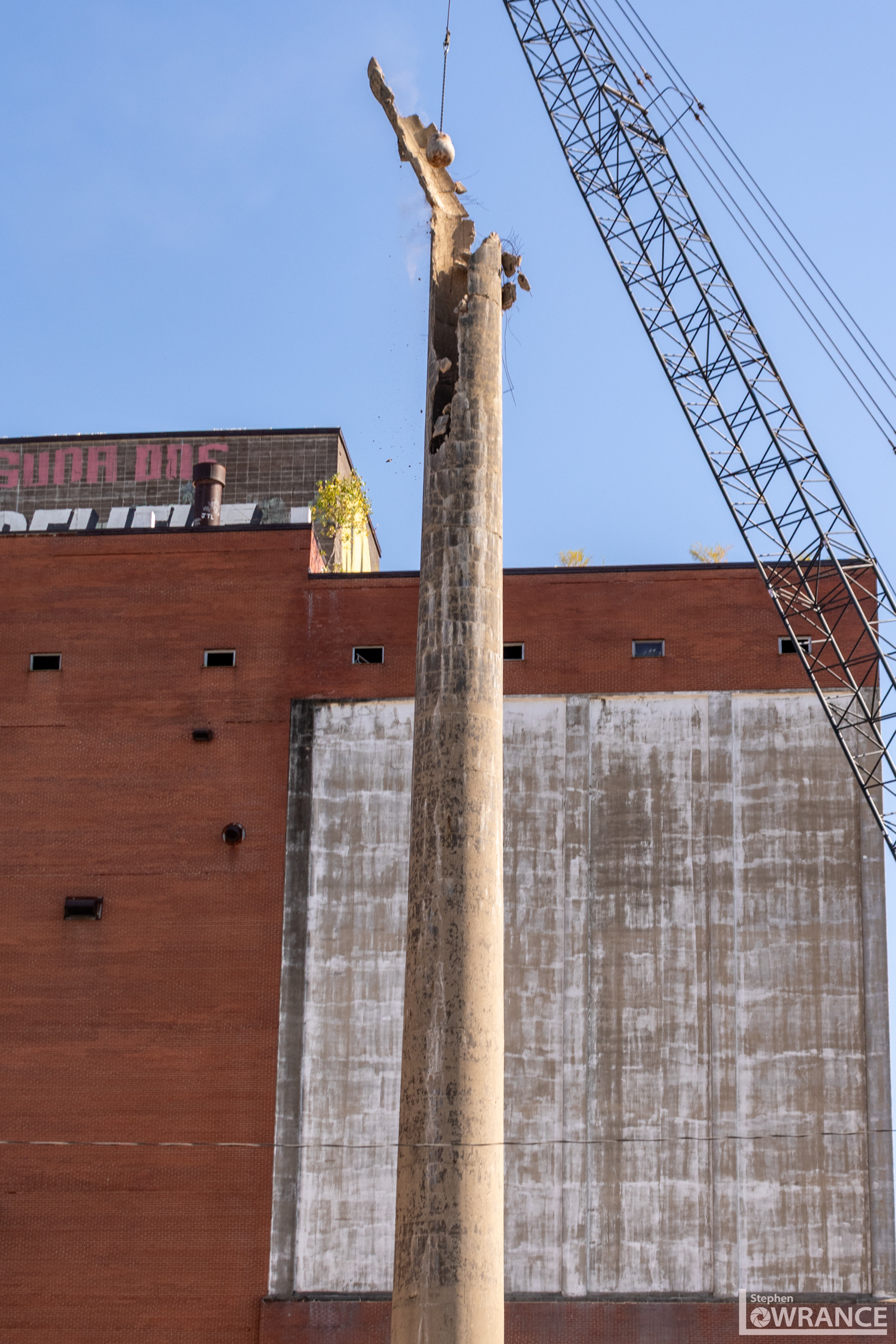 Smokestack Demolition