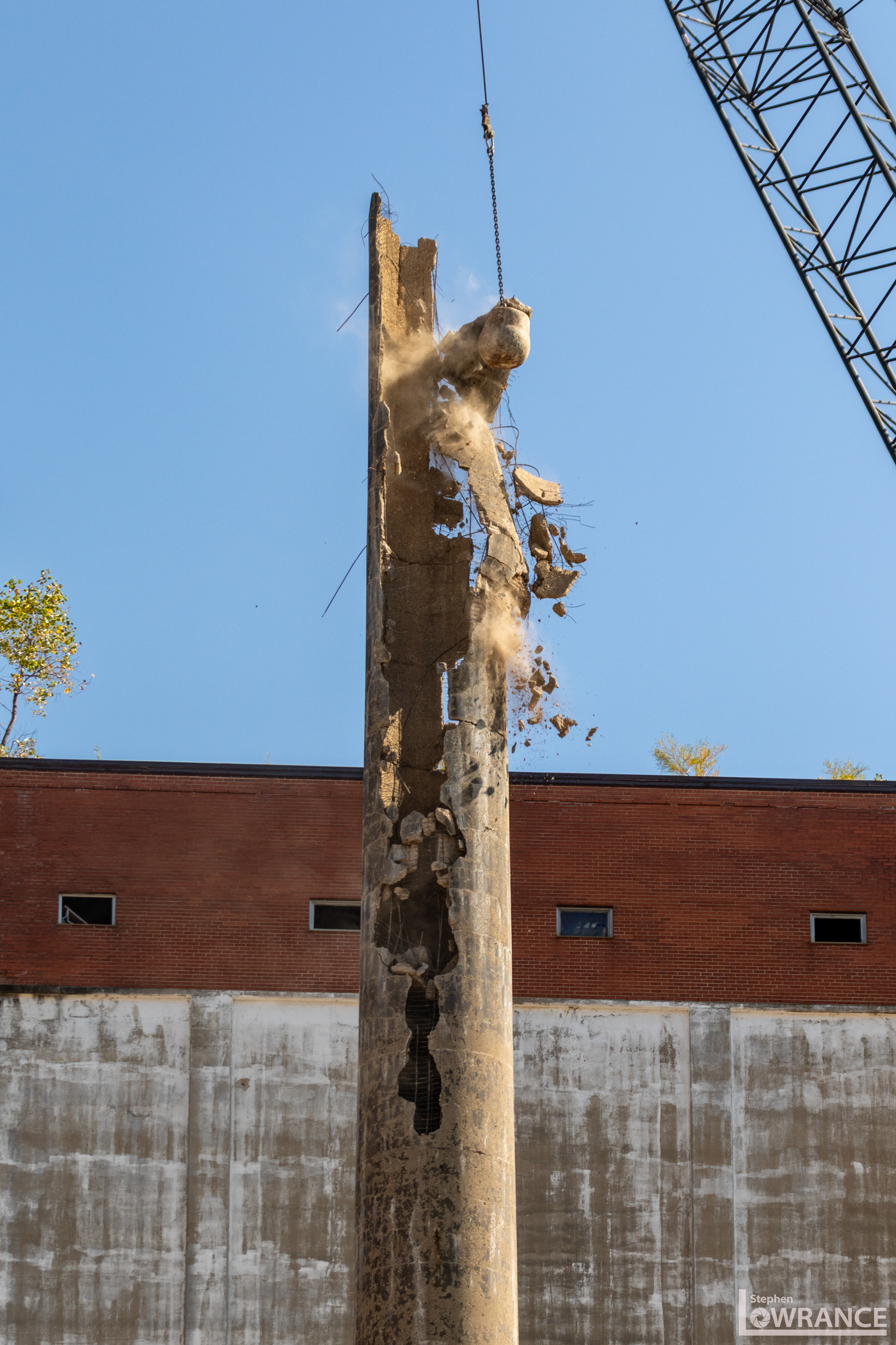 Smokestack Demolition